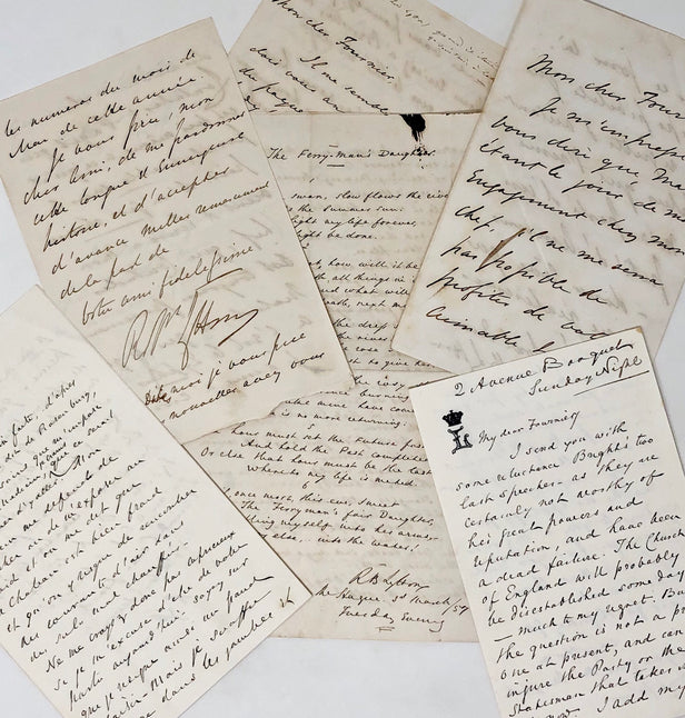 Four Autograph Letters Signed (