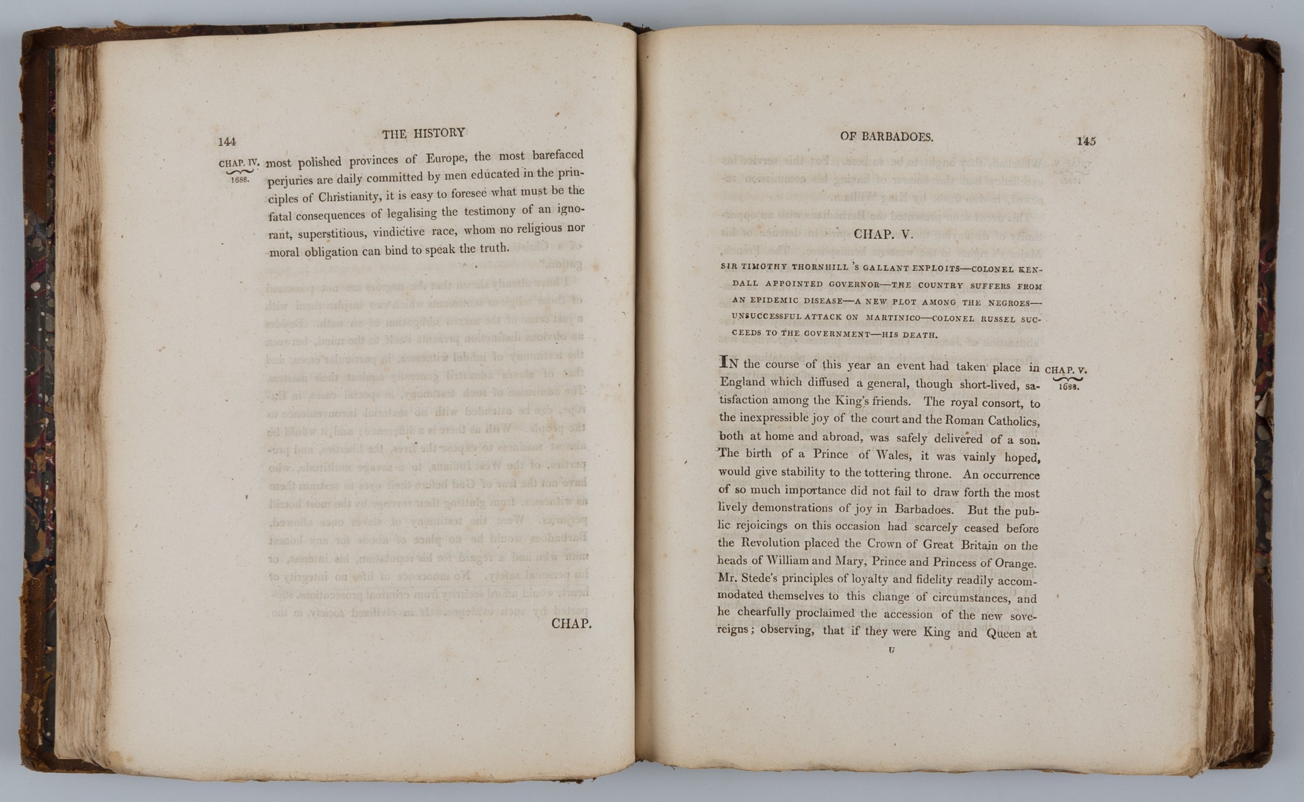 The History of Barbados, from the first Discovery of the Island, in the Year 1605 till the Accession of Lord Seaforth, 1801.