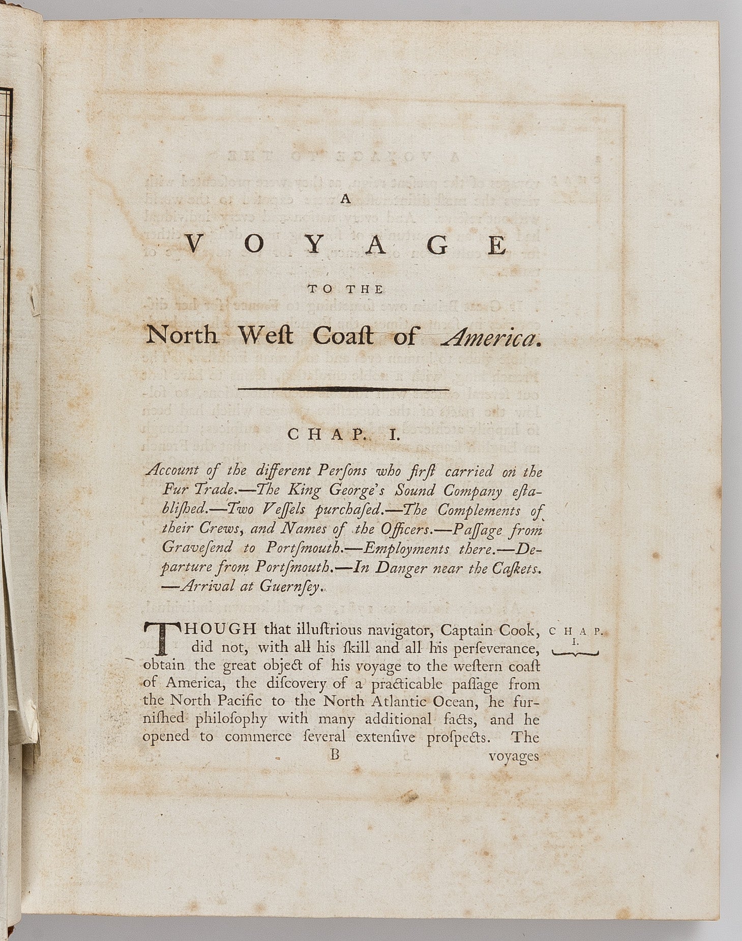 A Voyage Round the World