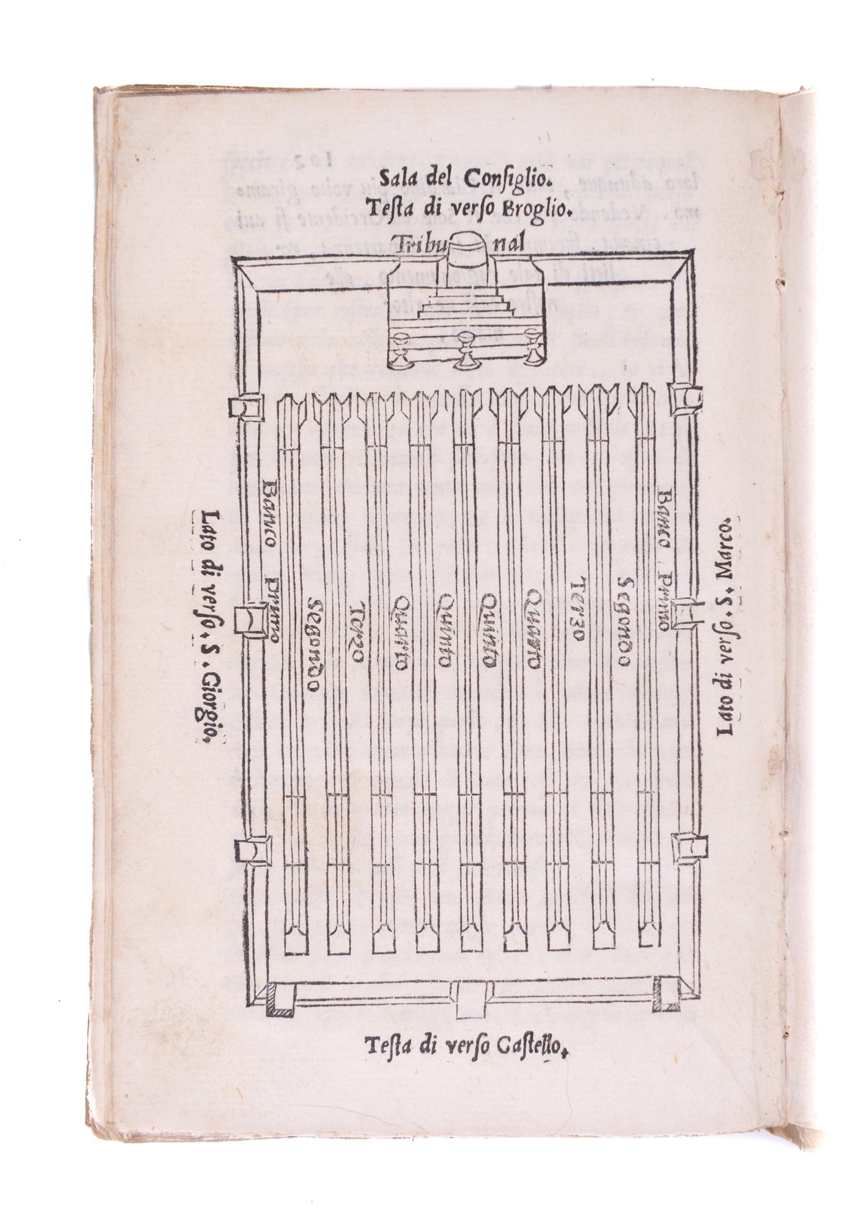 Libro de la republica de Vinitiani. (Rome, Antonio Blado,