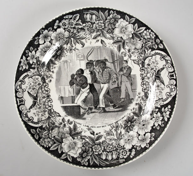Four Uncle Tom's Cabin Schramberg plates.