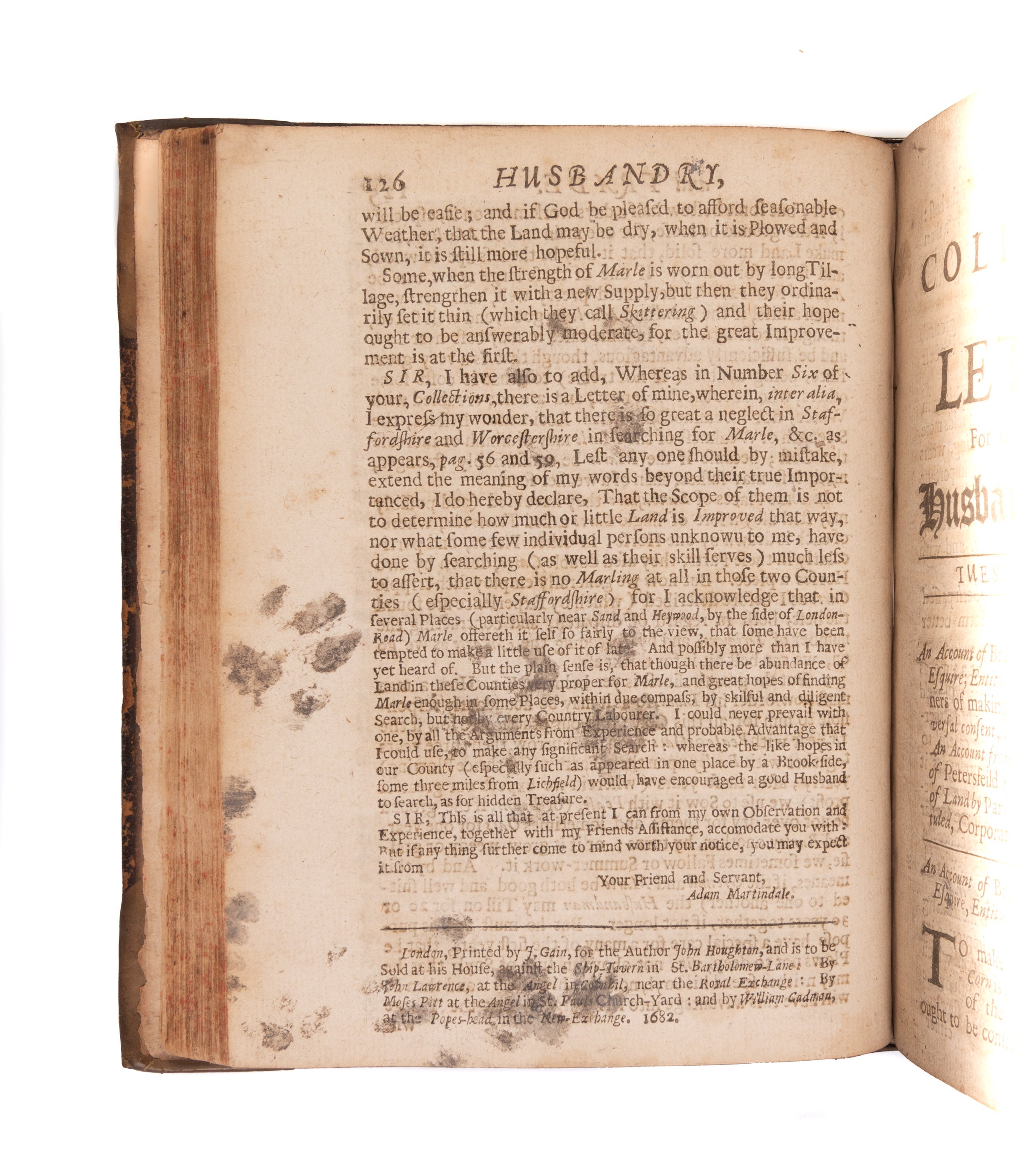 A Collection of Letters for the Improvement of Husbandry & Trade.