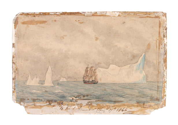 Four Log Books. of HMS Leander, Lizard, and Formidable from 29th July 1862 to 10th June 1867