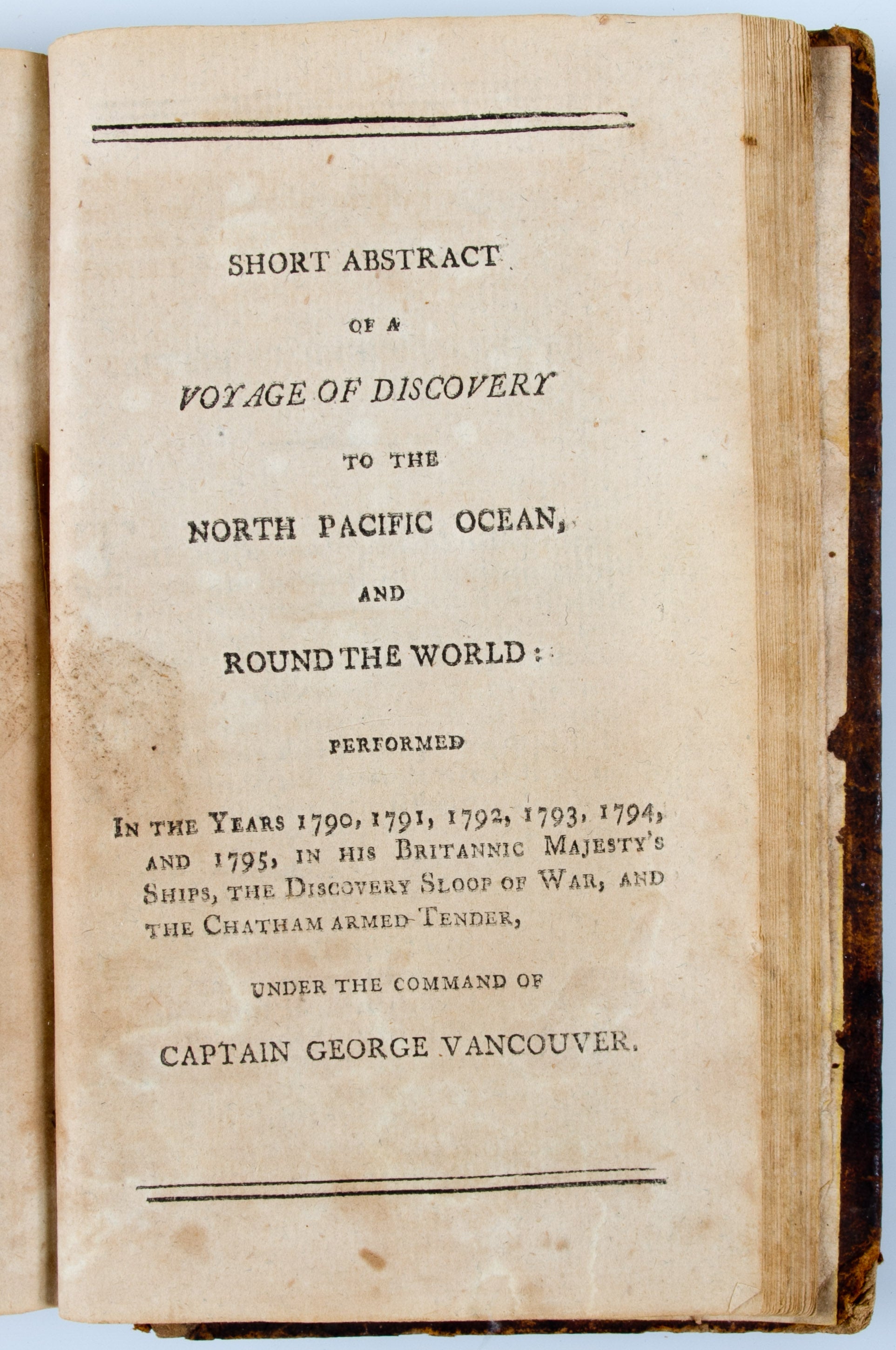 A Voyage round the World