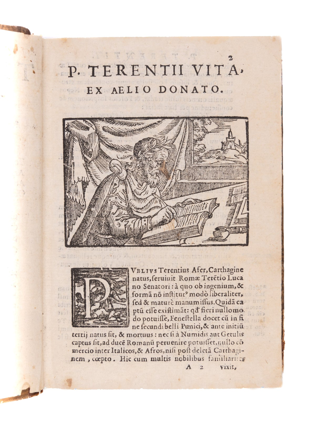 Comoediae sex ... Terentij vita ex Aelio Donato. Argumenta... Annotationes in margine adscriptae [etc.] Venice: G. Griffio