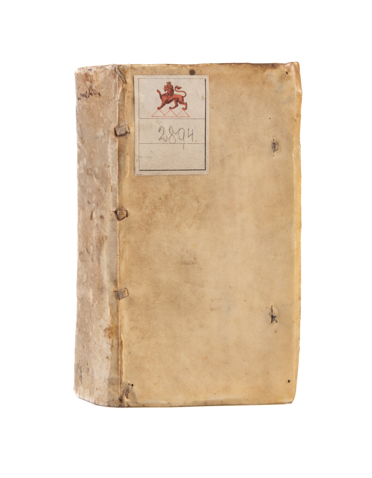 [PICCOLOMINI, Alessandro]L'Hortensio, comedia. Venice: heirs of B. Rubini, 1586 ff. 82[2(blank)]. [Bound with]: COSMIO (Filotero). Clarice comedia . . . novamente stampata, e posta in luce. Venice: Domenico Imberti, 1600 ff. 75 [=96], erratic foliation [W