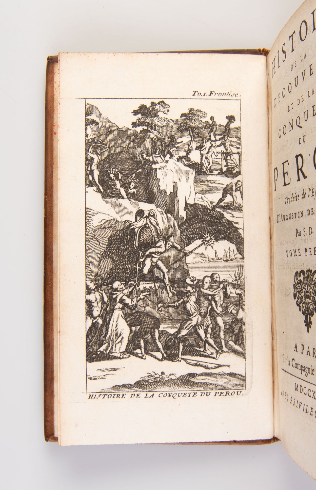 Histoire de la decouverte et de la conquete du Perou.