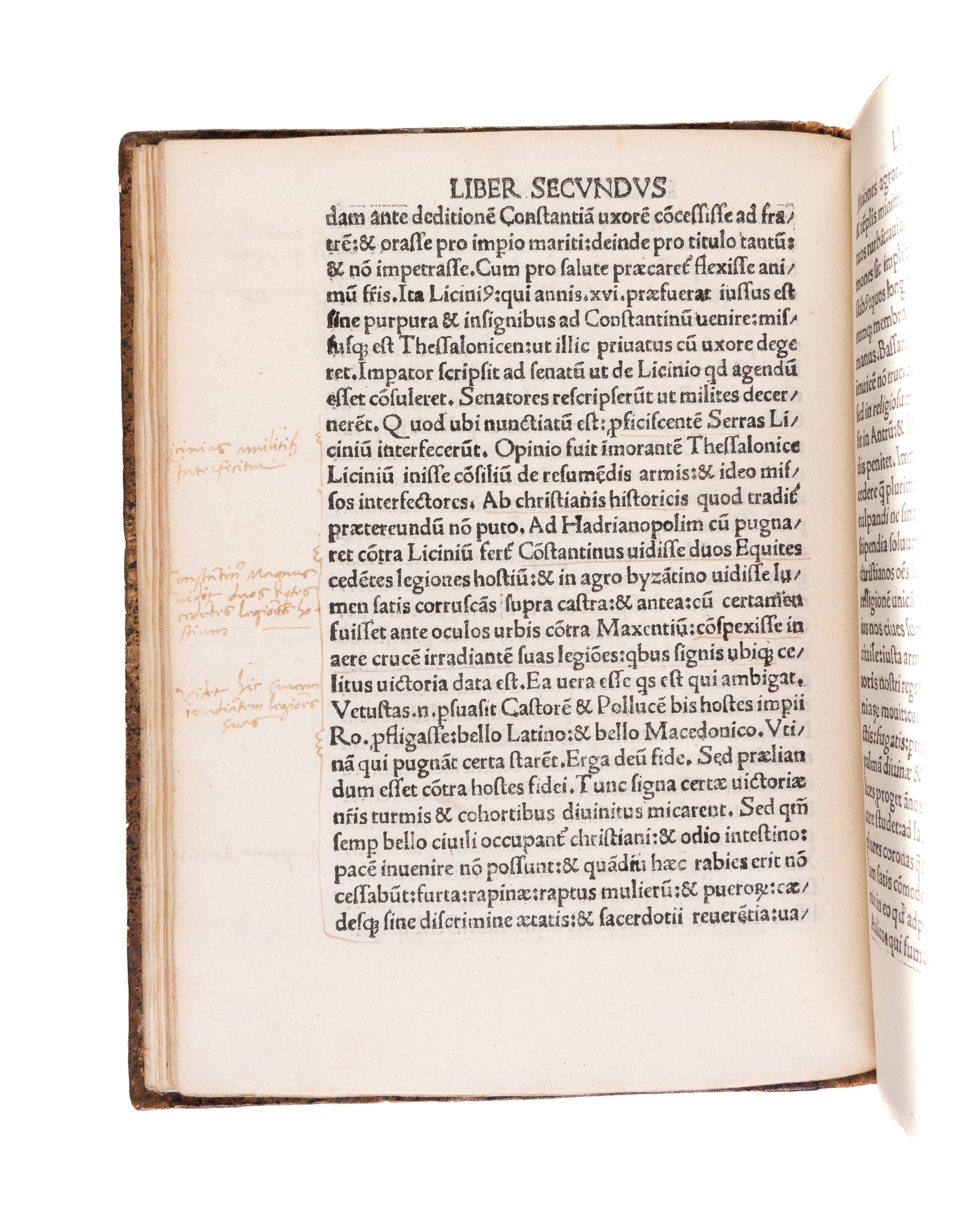 Romanae Historiae compendium an interitu Gordani iunioris usque ad Iustinum III.
 
Venice, Bernardinus Venetus de Vitalibus, 23 Apr.