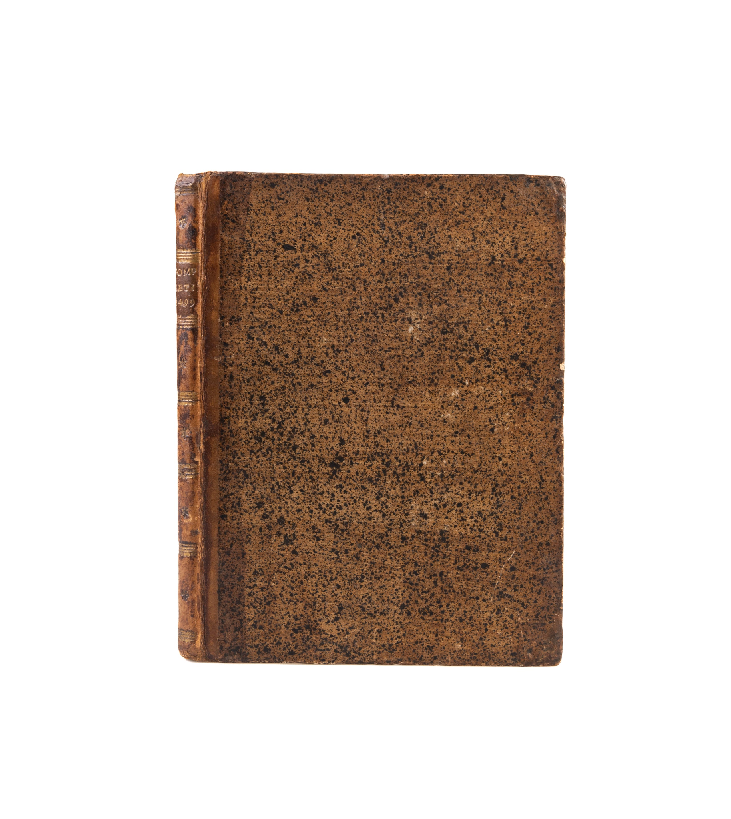 Romanae Historiae compendium an interitu Gordani iunioris usque ad Iustinum III.
 
Venice, Bernardinus Venetus de Vitalibus, 23 Apr.
