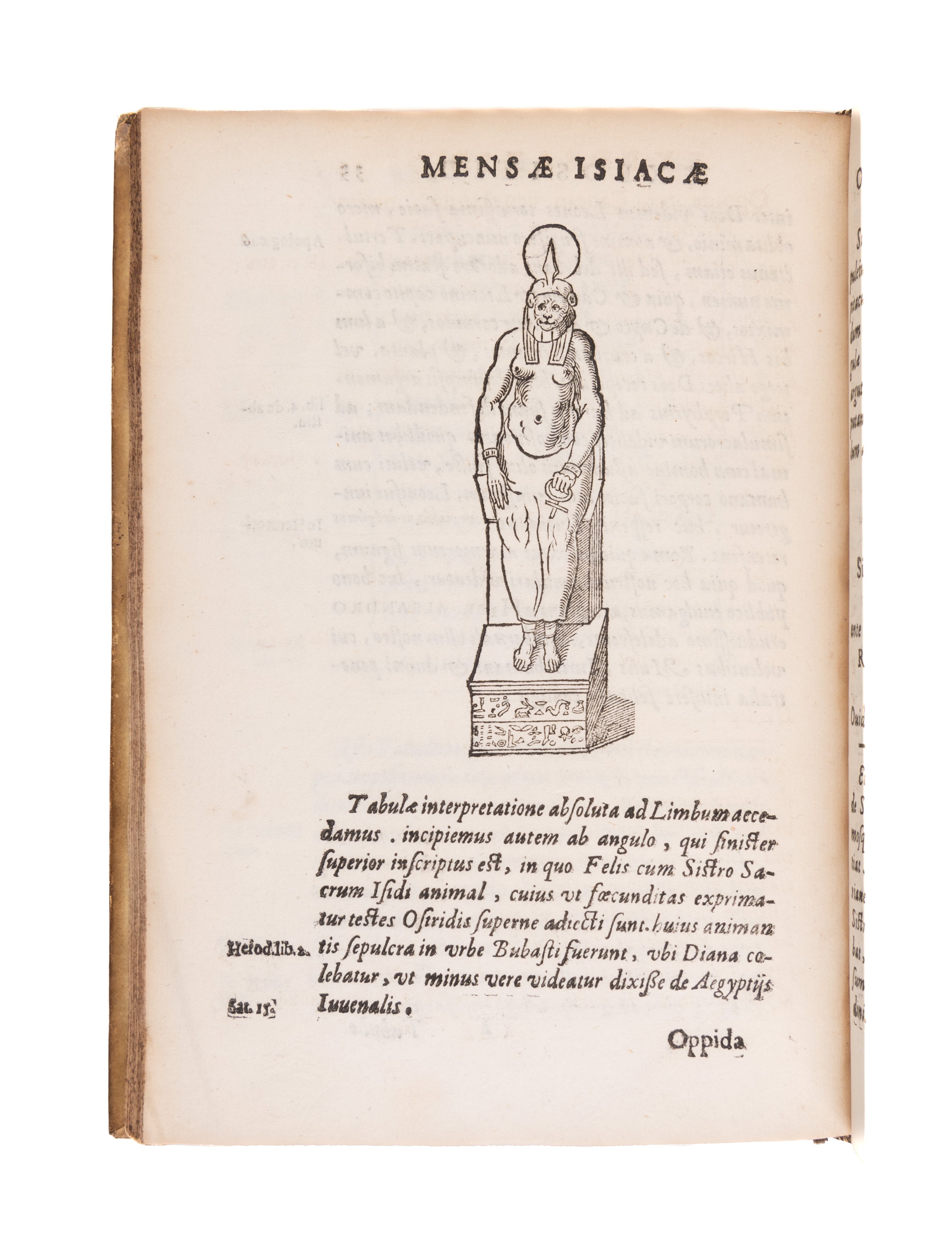 Vetustissimae tabulae aeneae sacris Aegyptiorum . . . Venice, apud Io: Anto: Rampazettum,