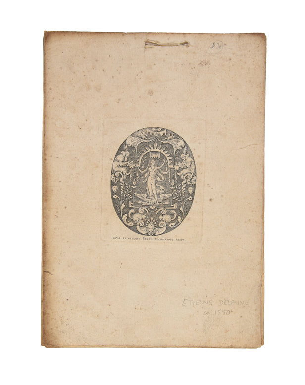 Suite of six allegorical prints.
France, c. 1560-1570.