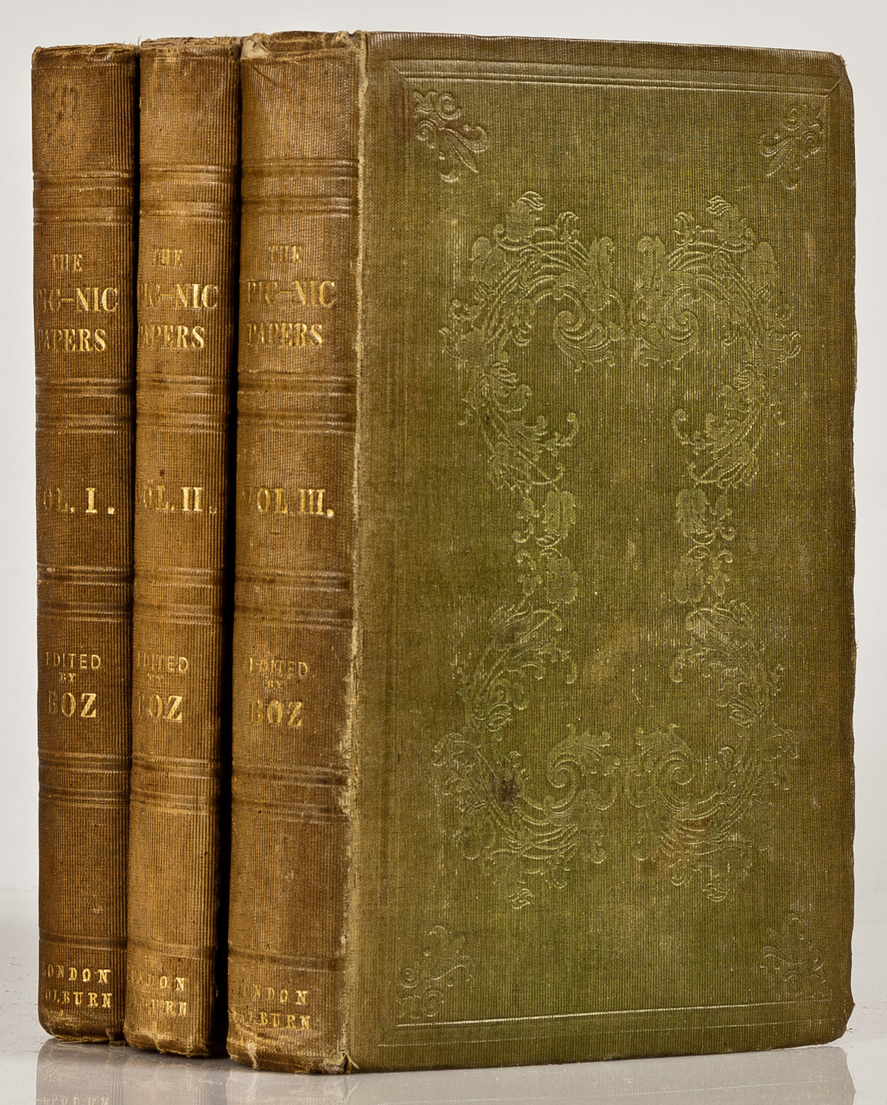 The Pic Nic Papers. By various hands. Edited by Charles Dickens, Esq. With Illustrations by George Cruikshank, Phiz, &c.
