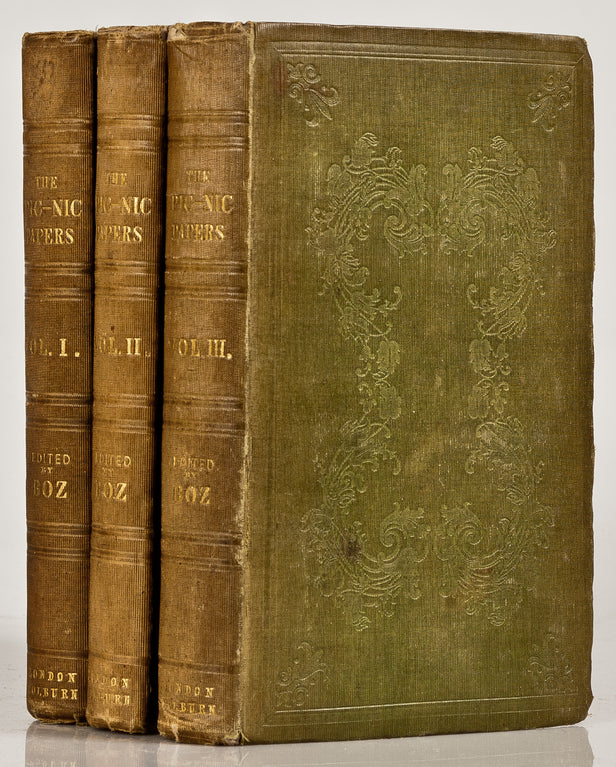 The Pic Nic Papers. By various hands. Edited by Charles Dickens, Esq. With Illustrations by George Cruikshank, Phiz, &c.