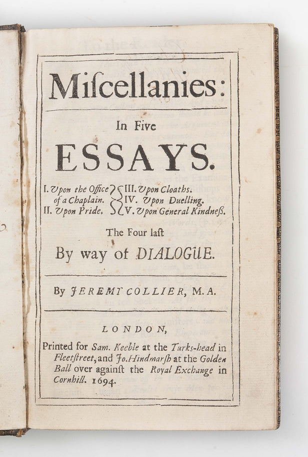 Miscellanies.