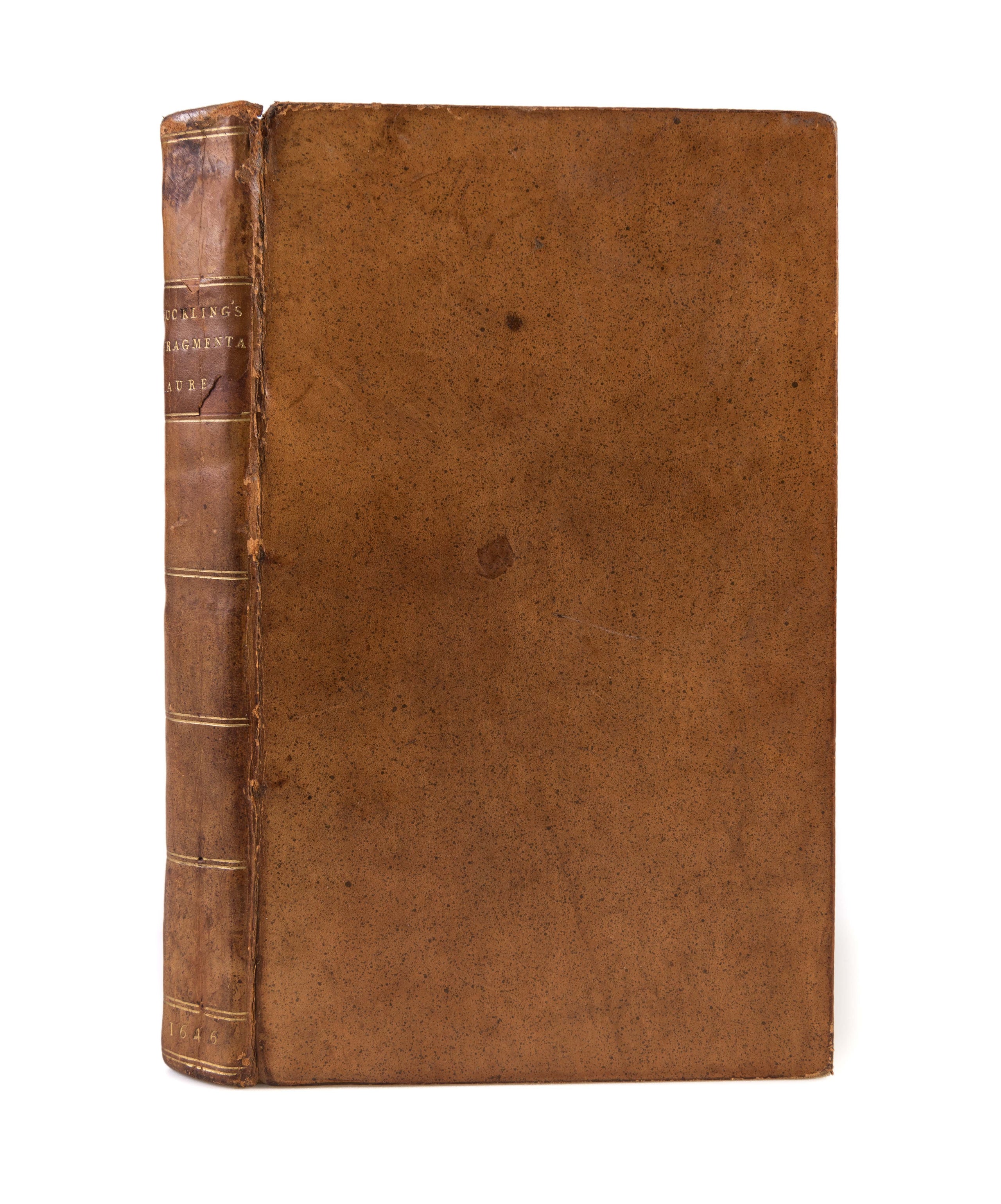 Fragmenta Aurea. A Collection of all the Incomarable Peeces, written by Sir John Suckling.