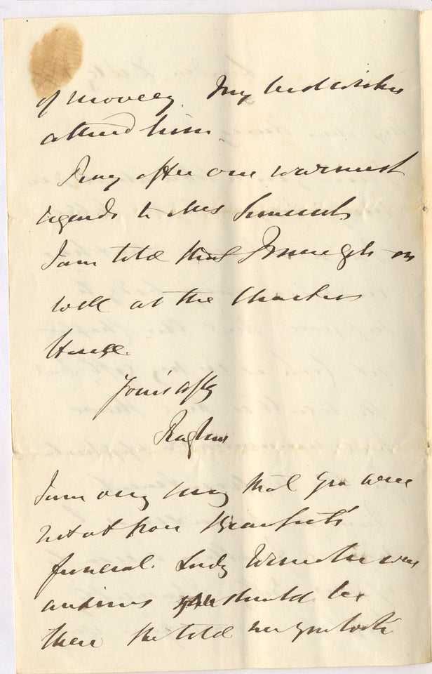 Autograph Letter Signed (