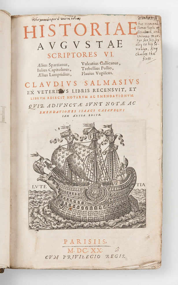Historiae Augustae Scriptores VI.