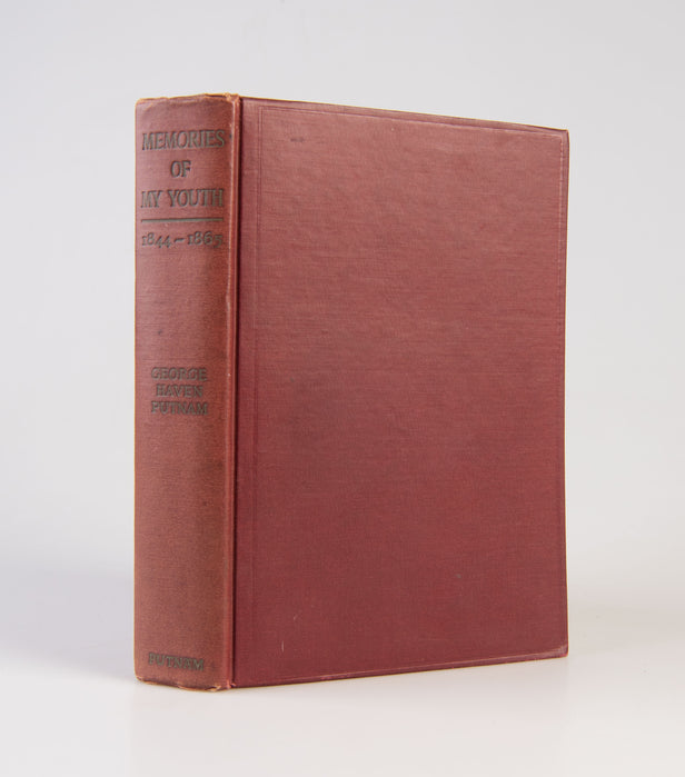 Memories of My Youth, 1844-1865.