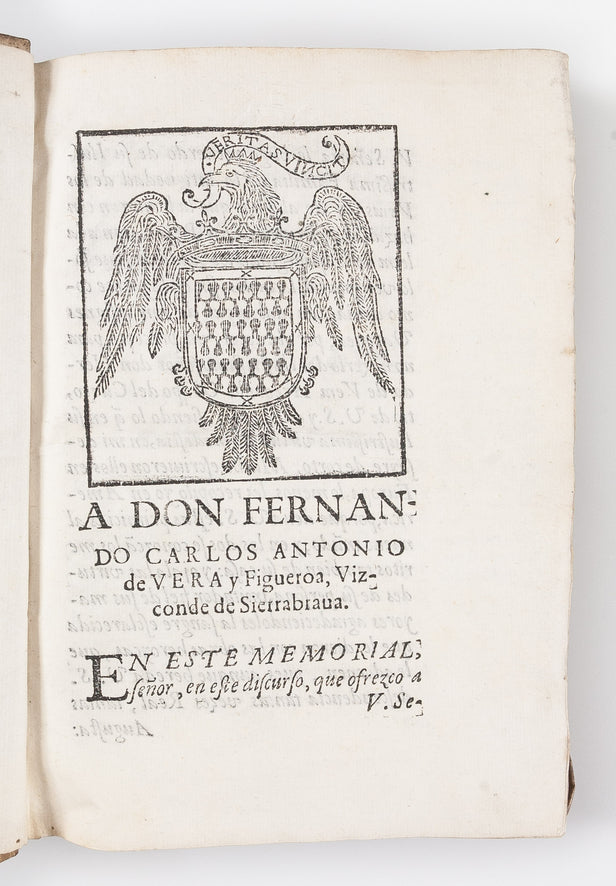 Tratado breve de la antiguedad del linaie de Vera, y memoria de personas señaladas del, que se hallan en historias, y papeles autenticos [-Parrafos, que se an de añadir en este libro...]