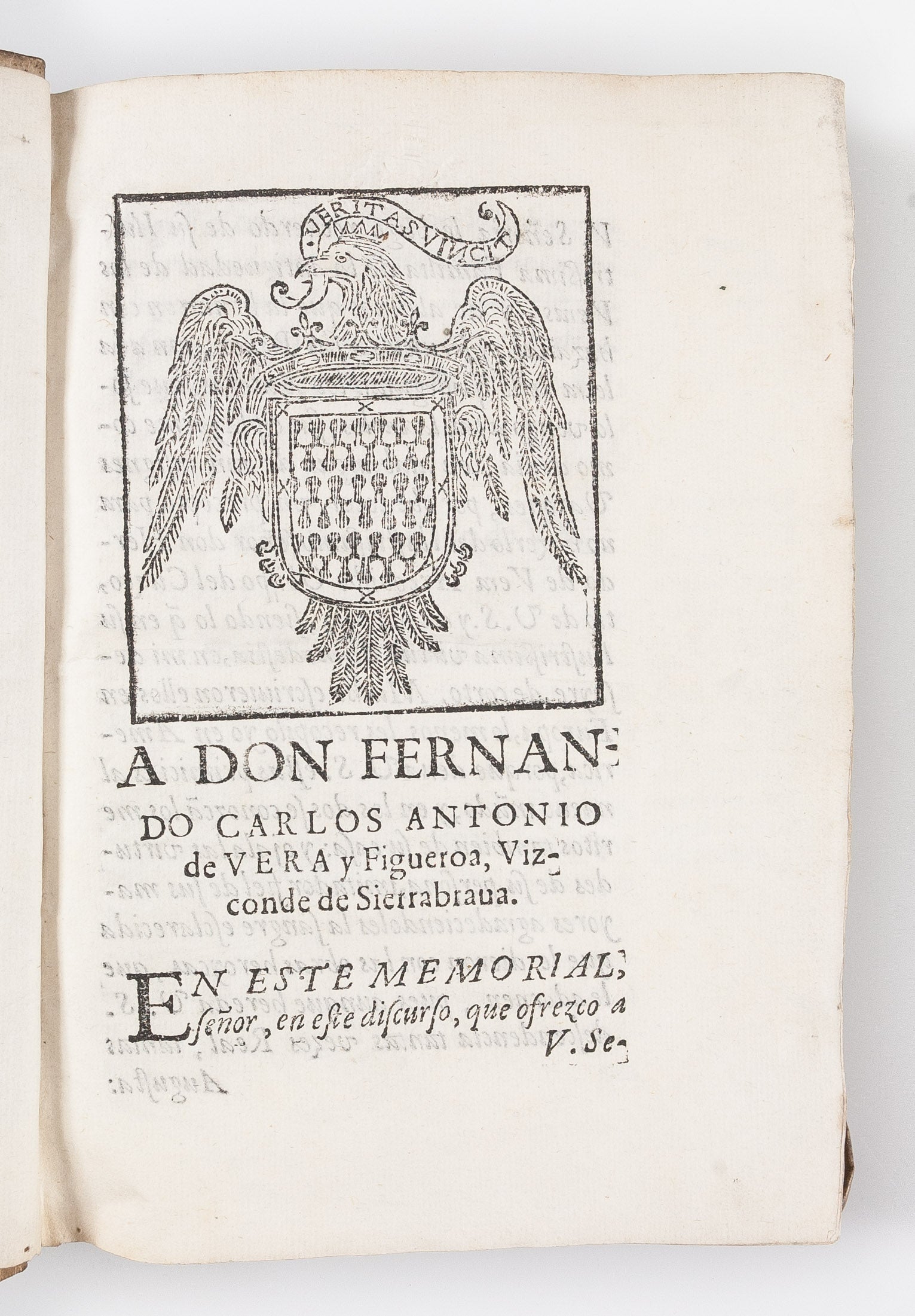 Tratado breve de la antiguedad del linaie de Vera, y memoria de personas señaladas de, que se hallan en historias, y papeles autenticos (Parrafos, que se an de añadir en este librro [etc.]).
Lima: G. de Contreras,