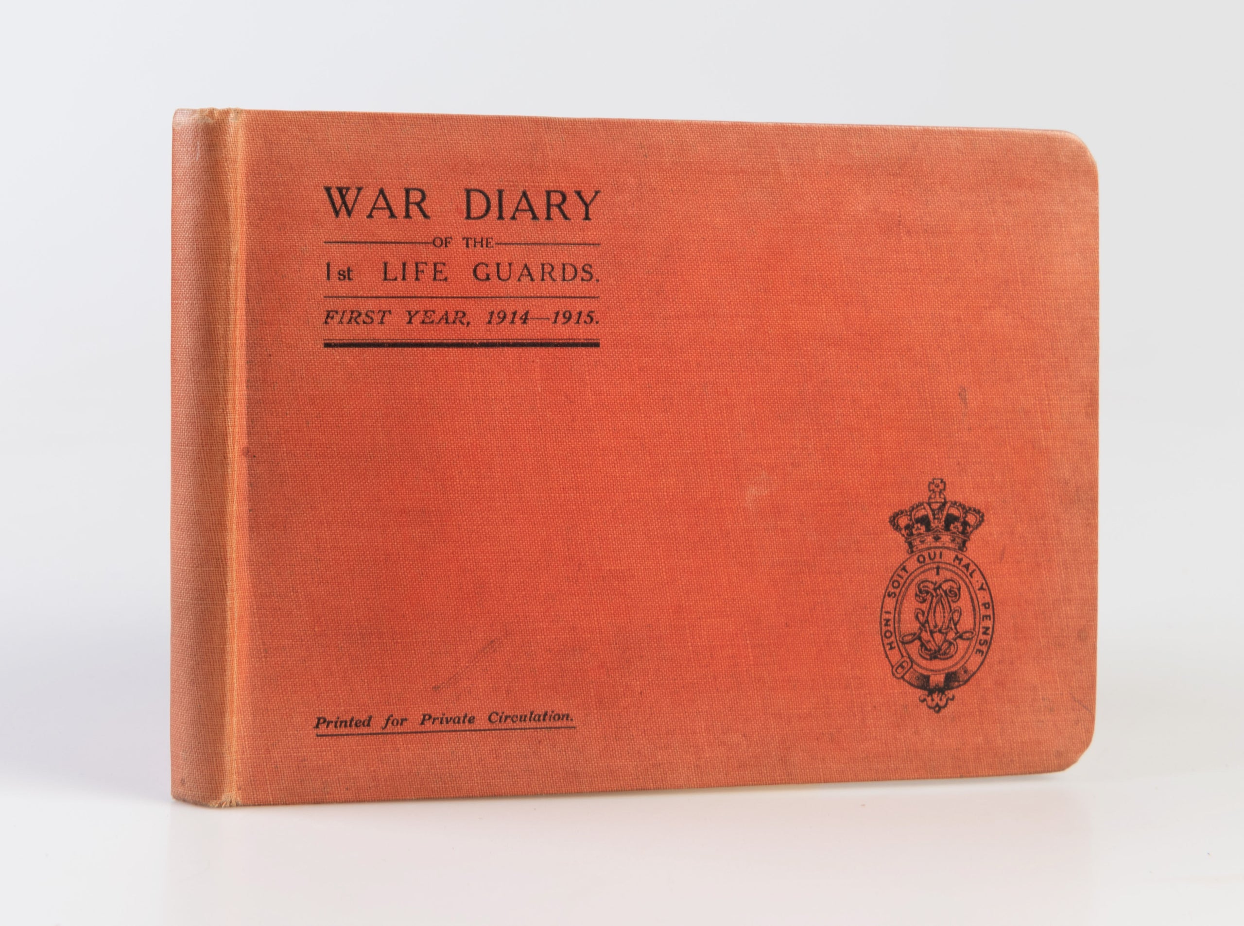 War Diary of The 1st Life Guards.