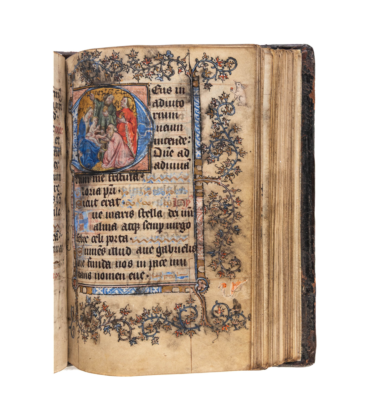 Book of Hours, Use of Arras & Tournai, in Latin with some Picard French.
Illuminated manuscript on parchment. [Northern France, c.1400]