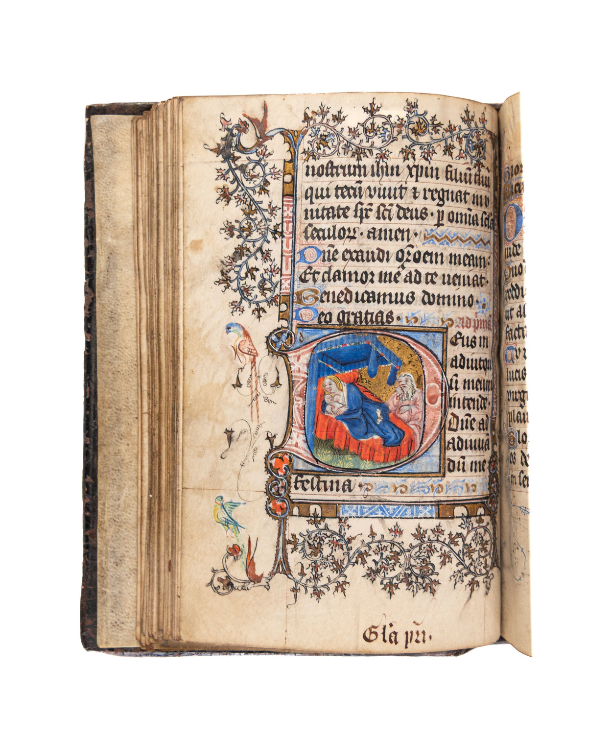 Book of Hours, Use of Arras & Tournai, in Latin with some Picard French.
Illuminated manuscript on parchment. [Northern France, c.1400]