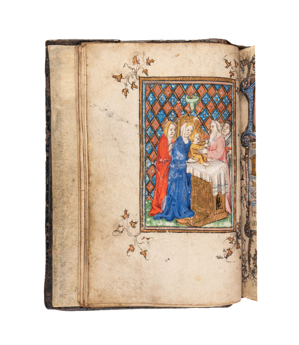 Book of Hours, Use of Arras & Tournai, in Latin with some Picard French.
Illuminated manuscript on parchment. [Northern France, c.1400]
