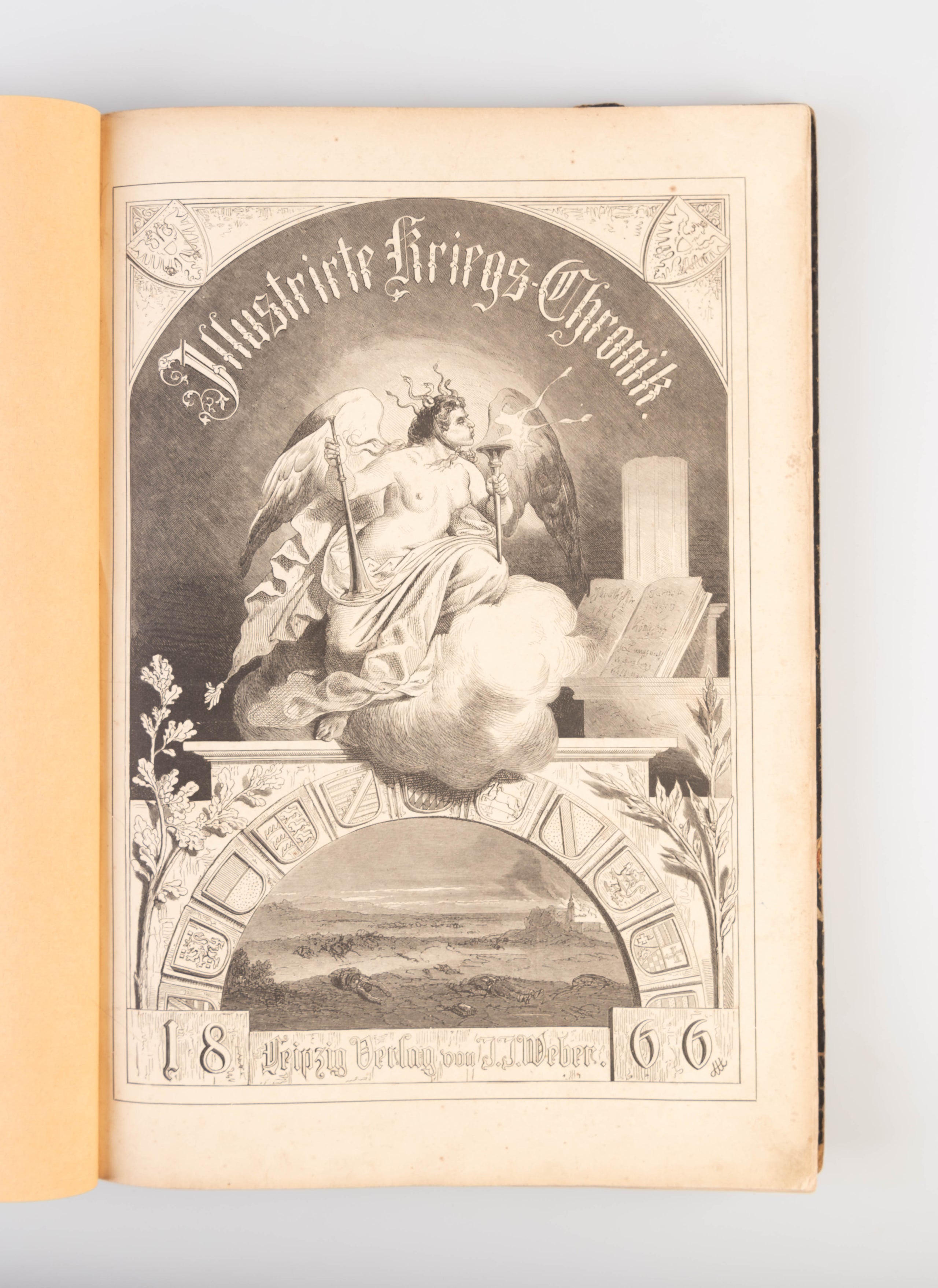 Gedenkbuch an den Feldzug von 1866 in Deutschland und Italien.
