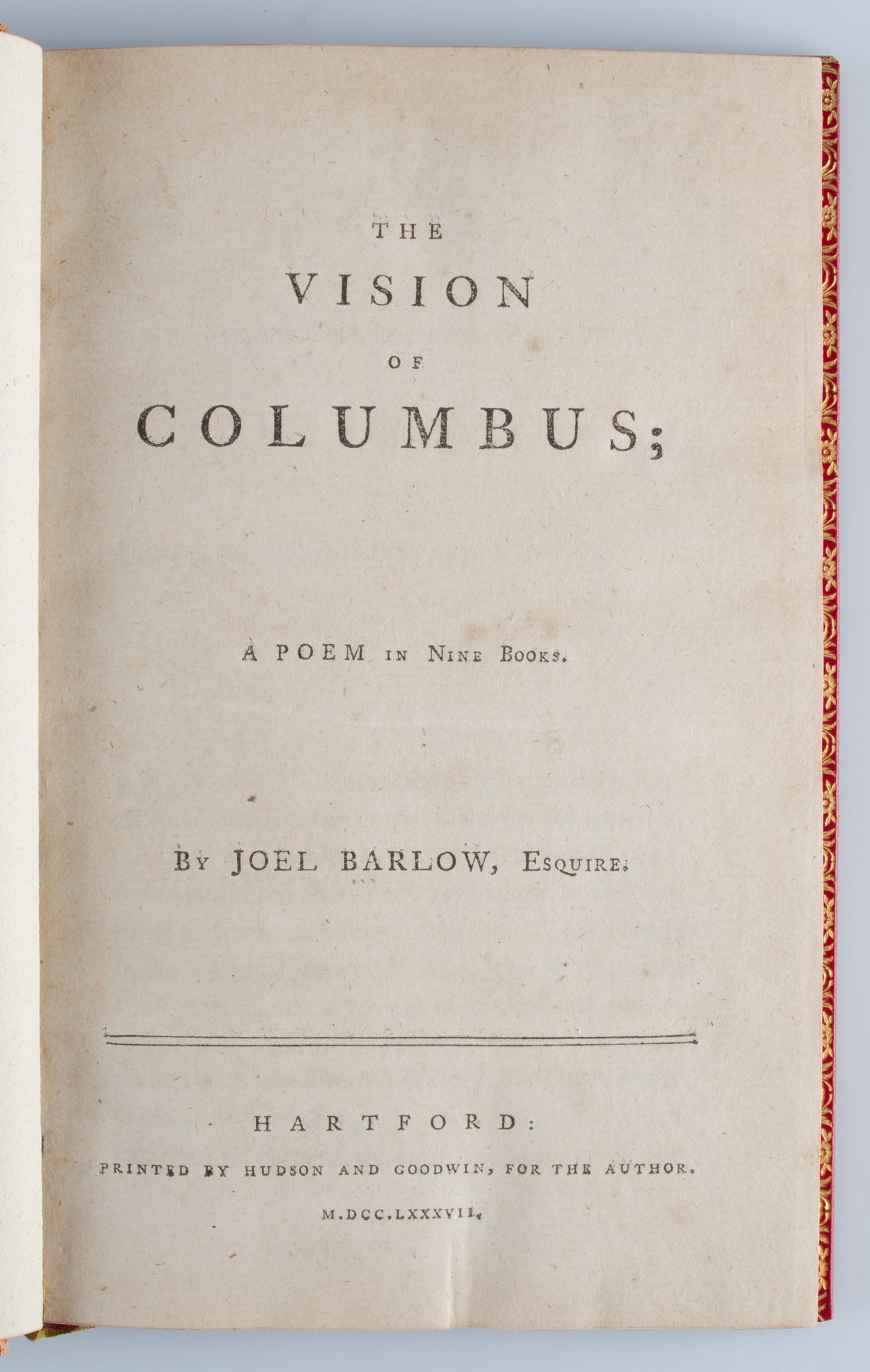 The Vision of Columbus;