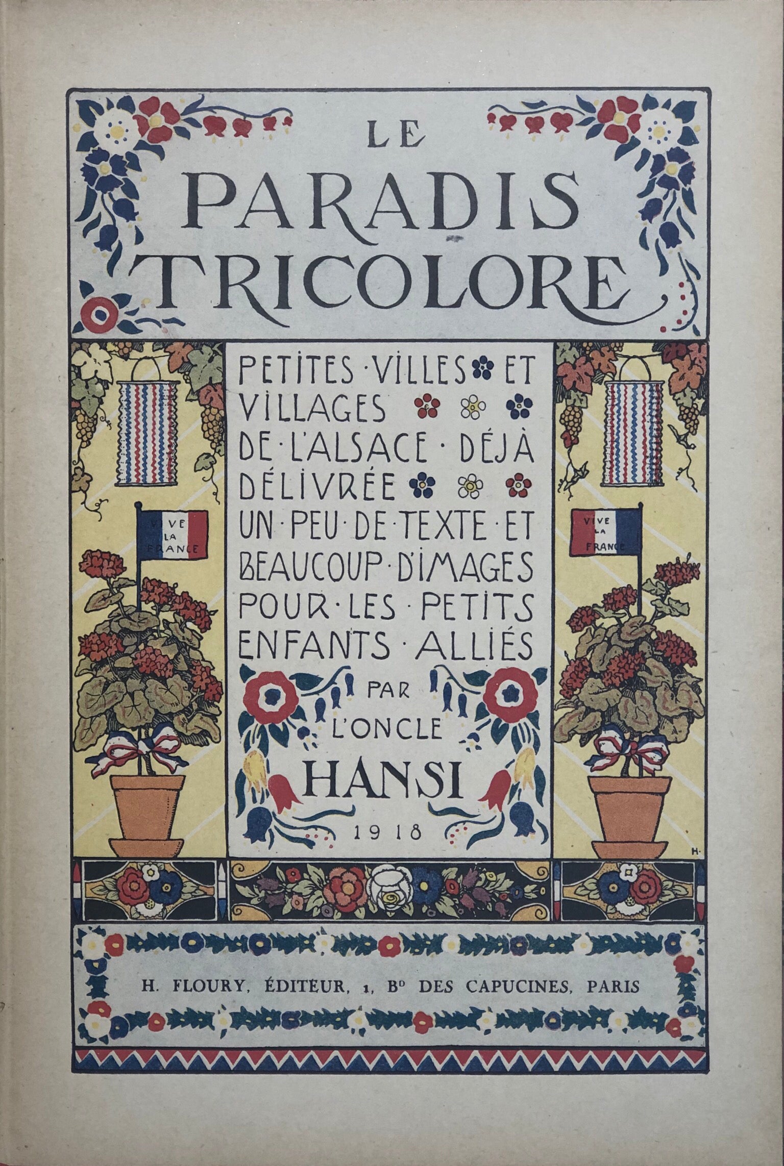 Le Paradis Tricolore. — Maggs Bros.