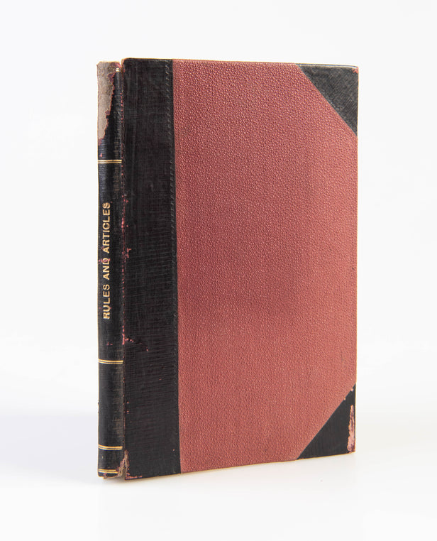 Rules and Articles for the Better Government of the Officers and Soldiers in the Service of the East-India Company.