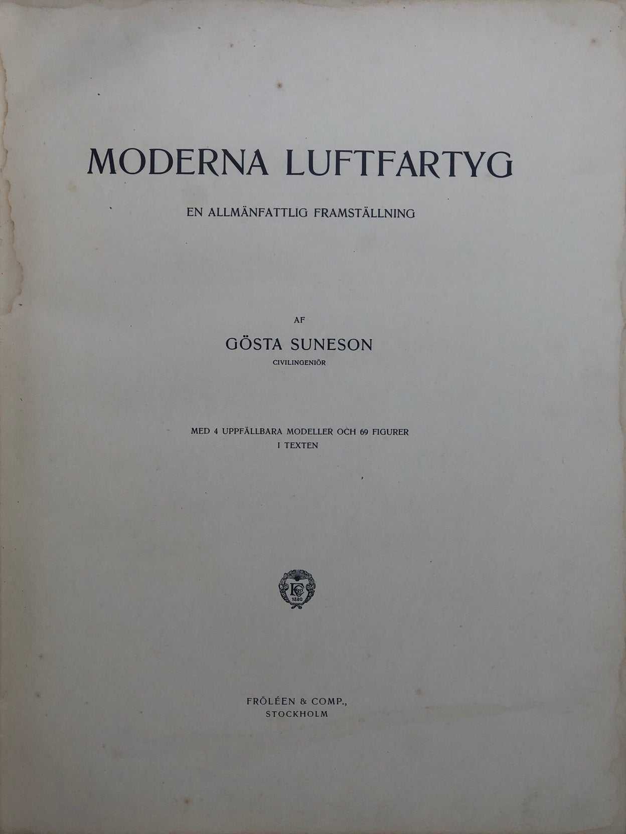Moderna Luftfartyg.