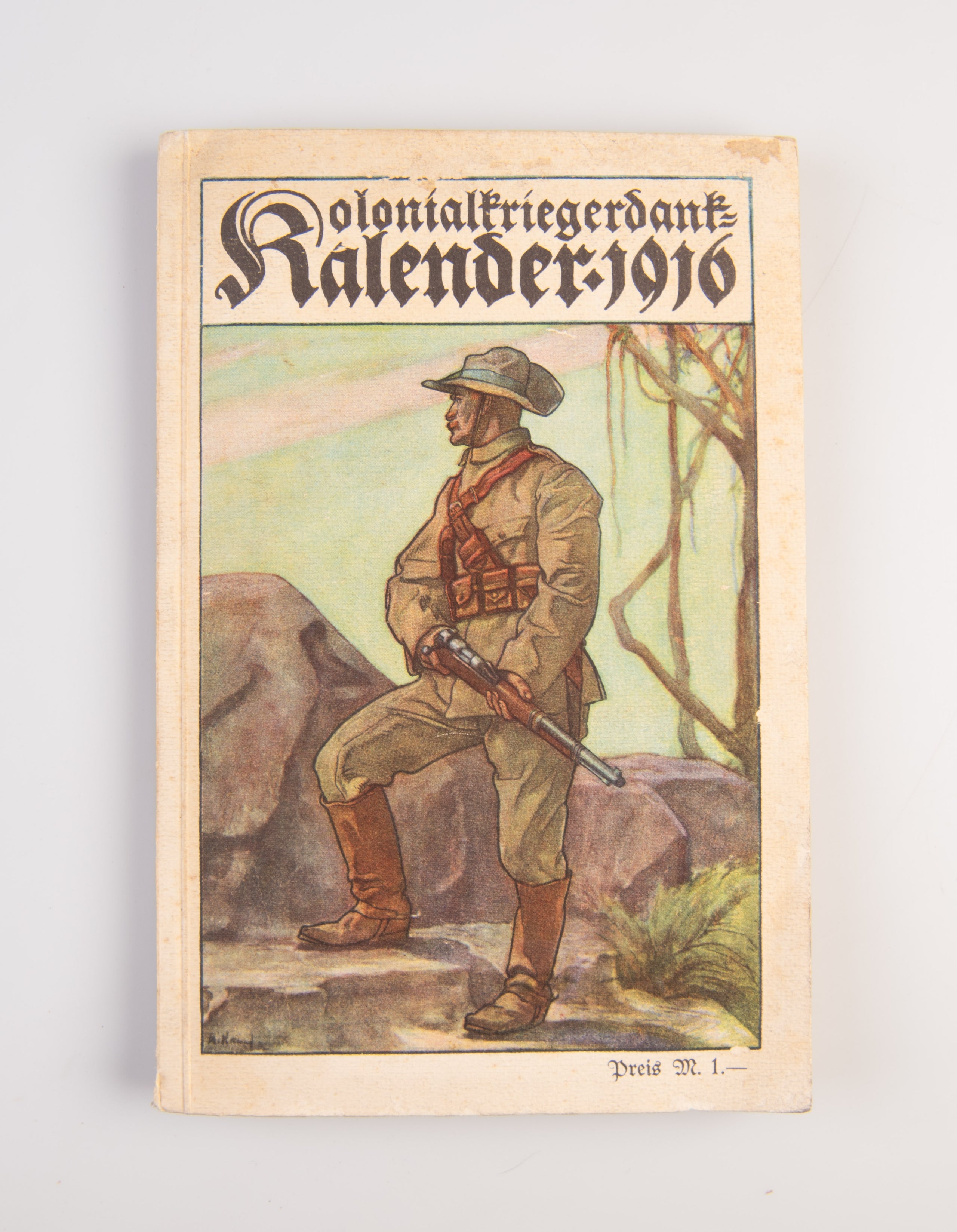 Kolonialkriegerdank. Kalendar für das Jahr 1916.