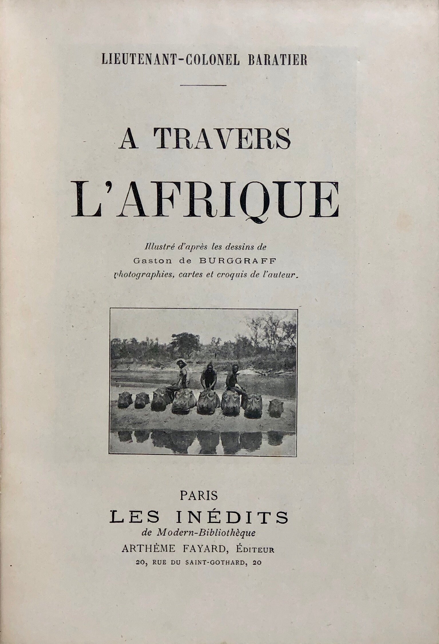 A Travers l'Afrique.
