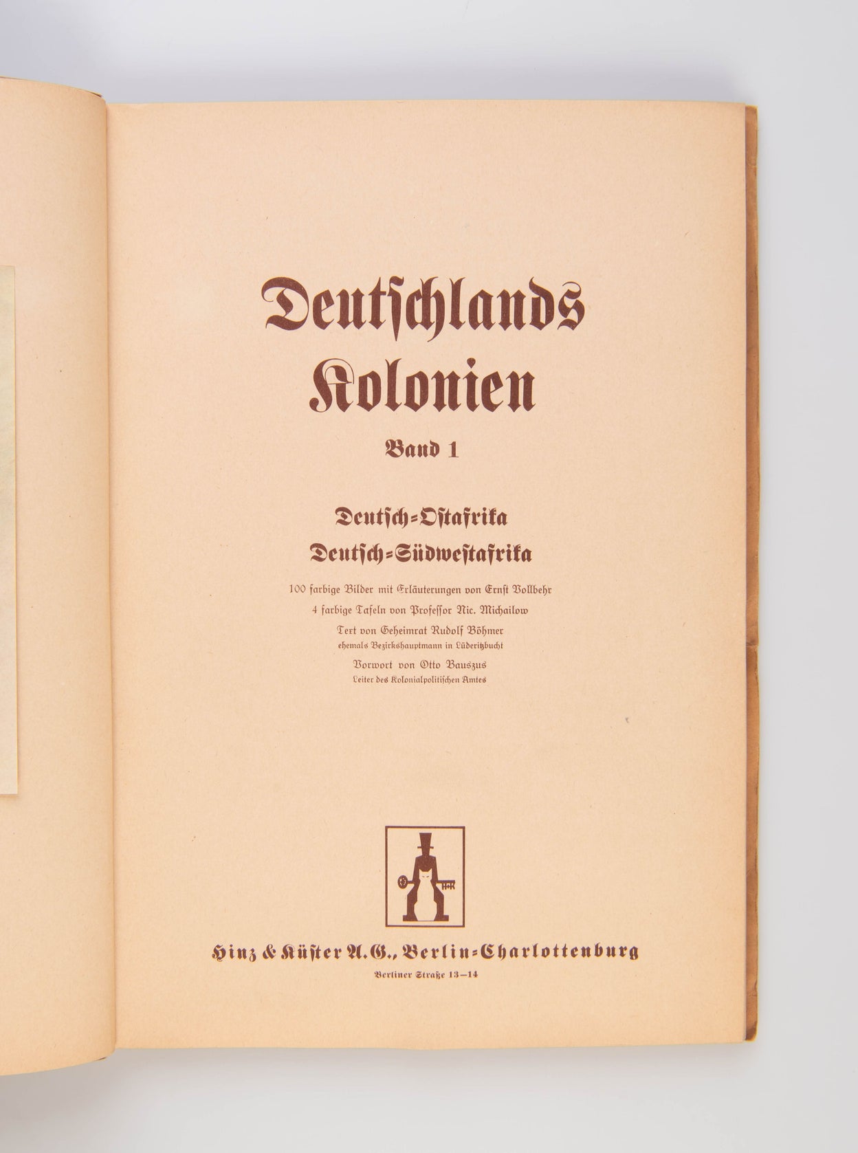 Deutschlands Kolonien.