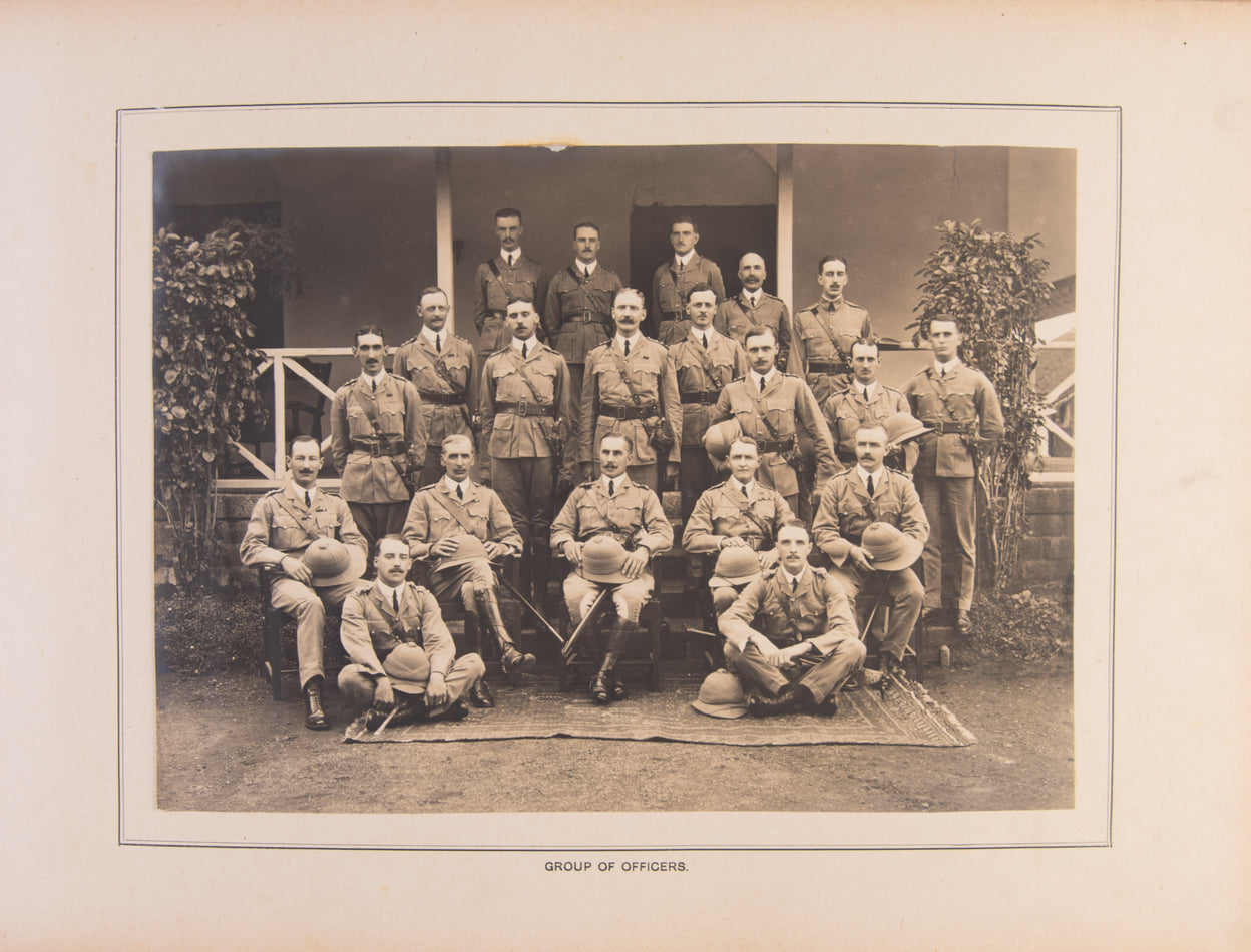 A Pictorial Souvenir and History of the 1st Battalion Lincolnshire Regiment, Poona, India, 1909.