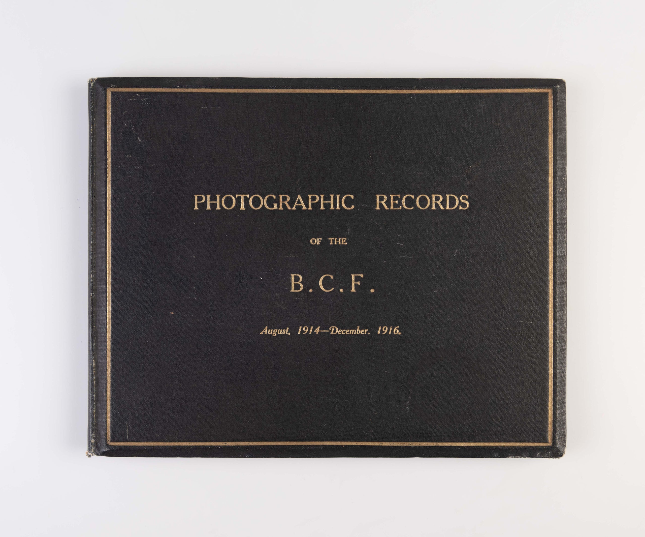 Photographic Records of the B[attle] C[ruiser] F[leet] August 1914 - December, 1916.