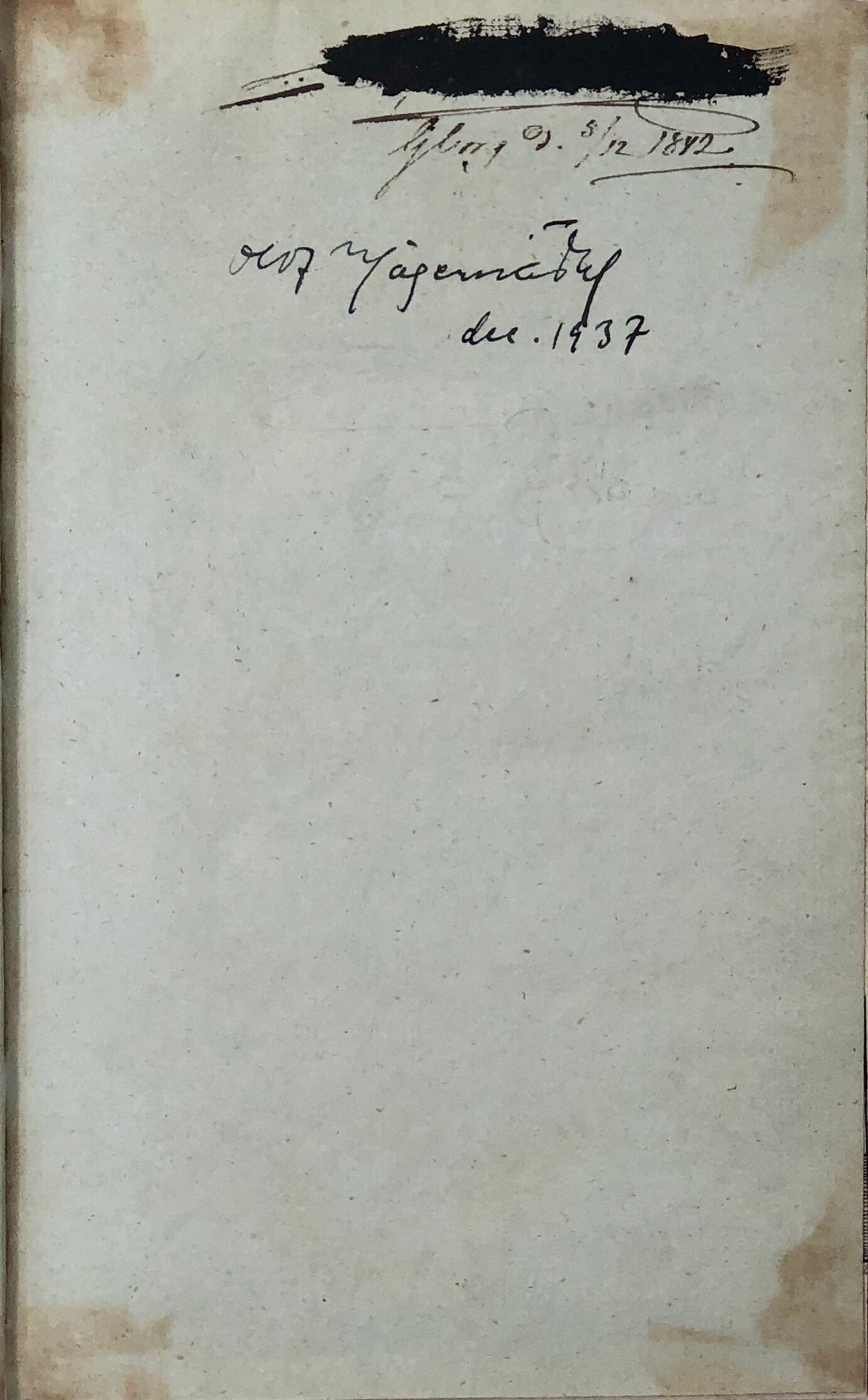 Mémoires d'un Gentilhome [sic.] Suédois écrits par Lui Même dans sa Retraite, l'Année 1784.