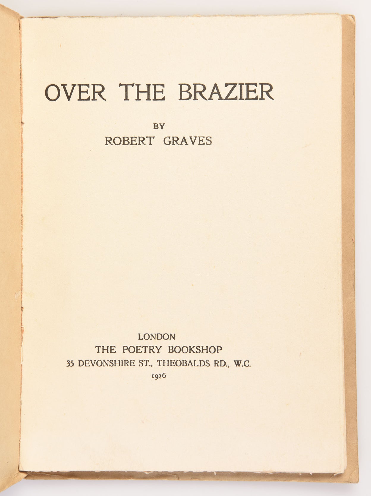 Over the Brazier.