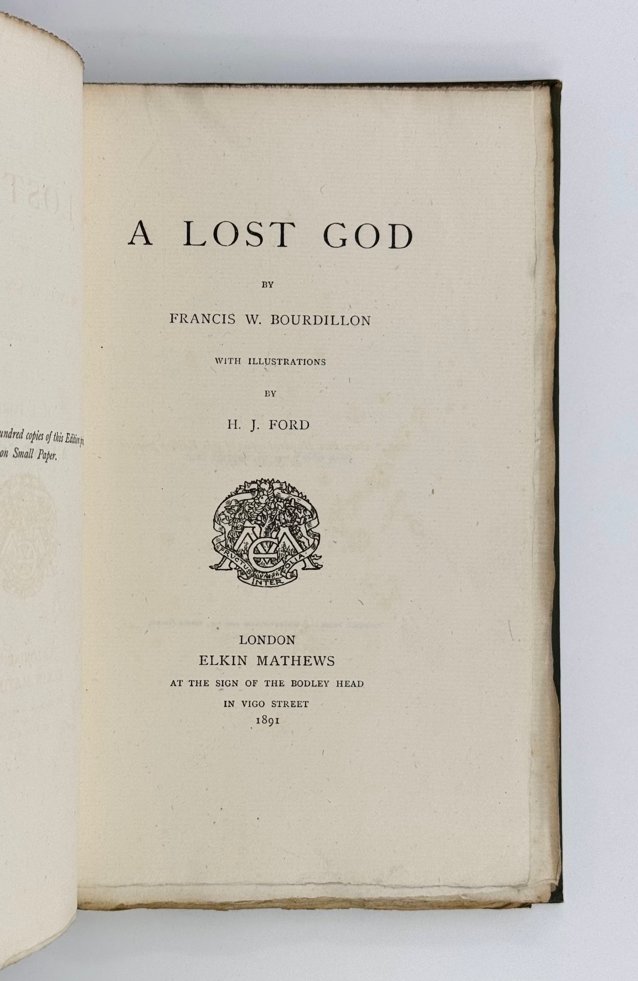 A Lost God.