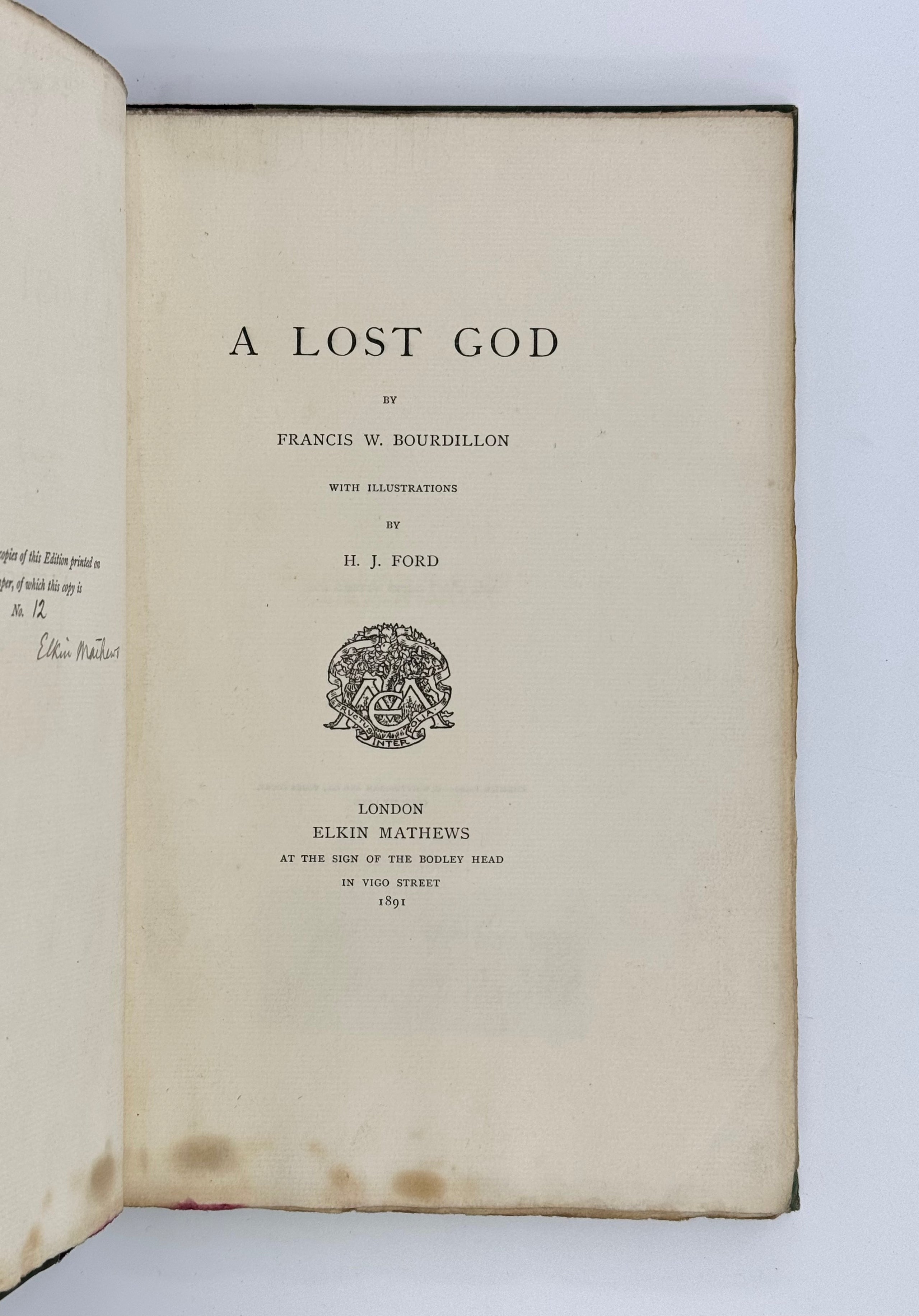 A Lost God.