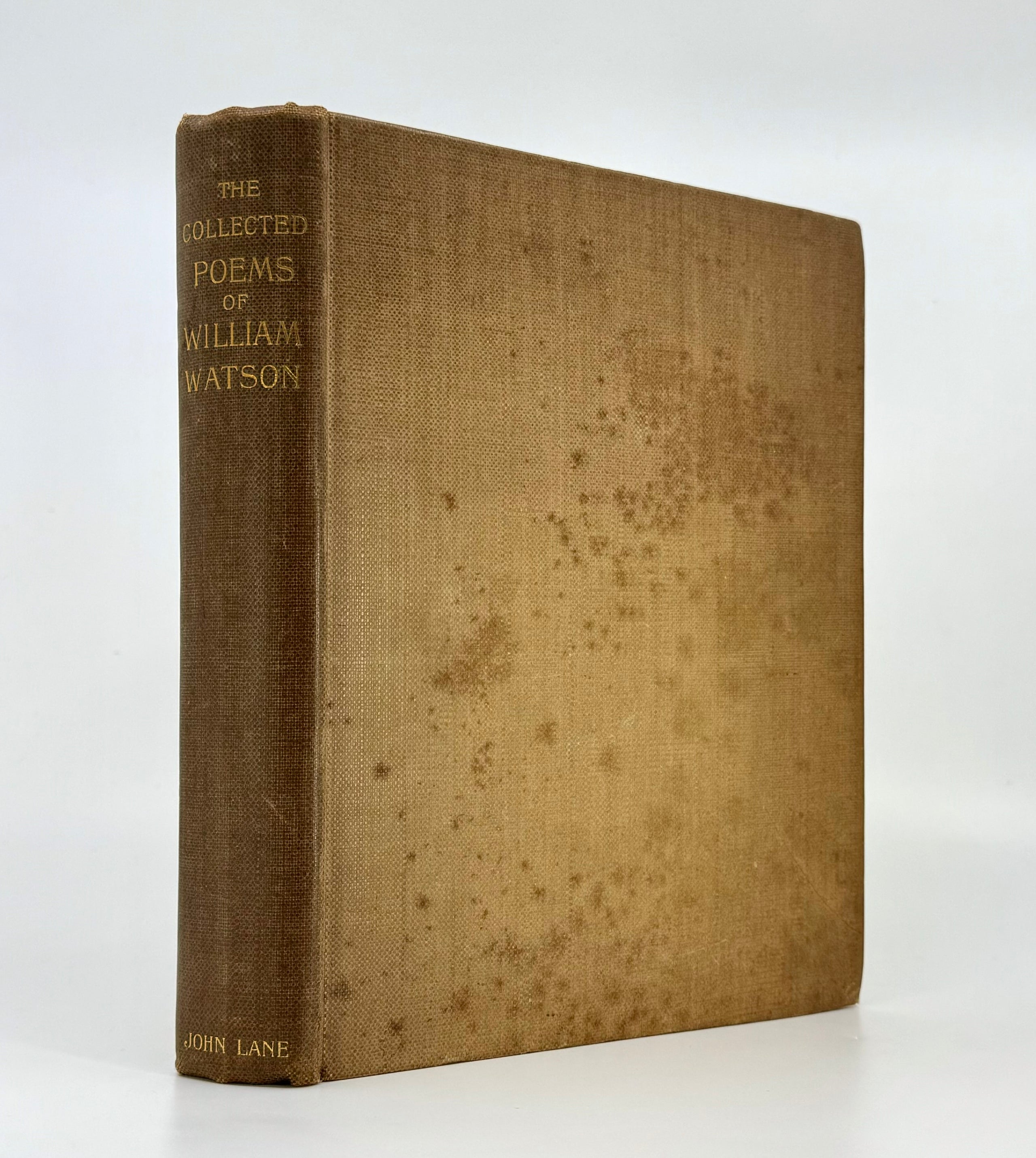 The Collected Poems of William Watson.