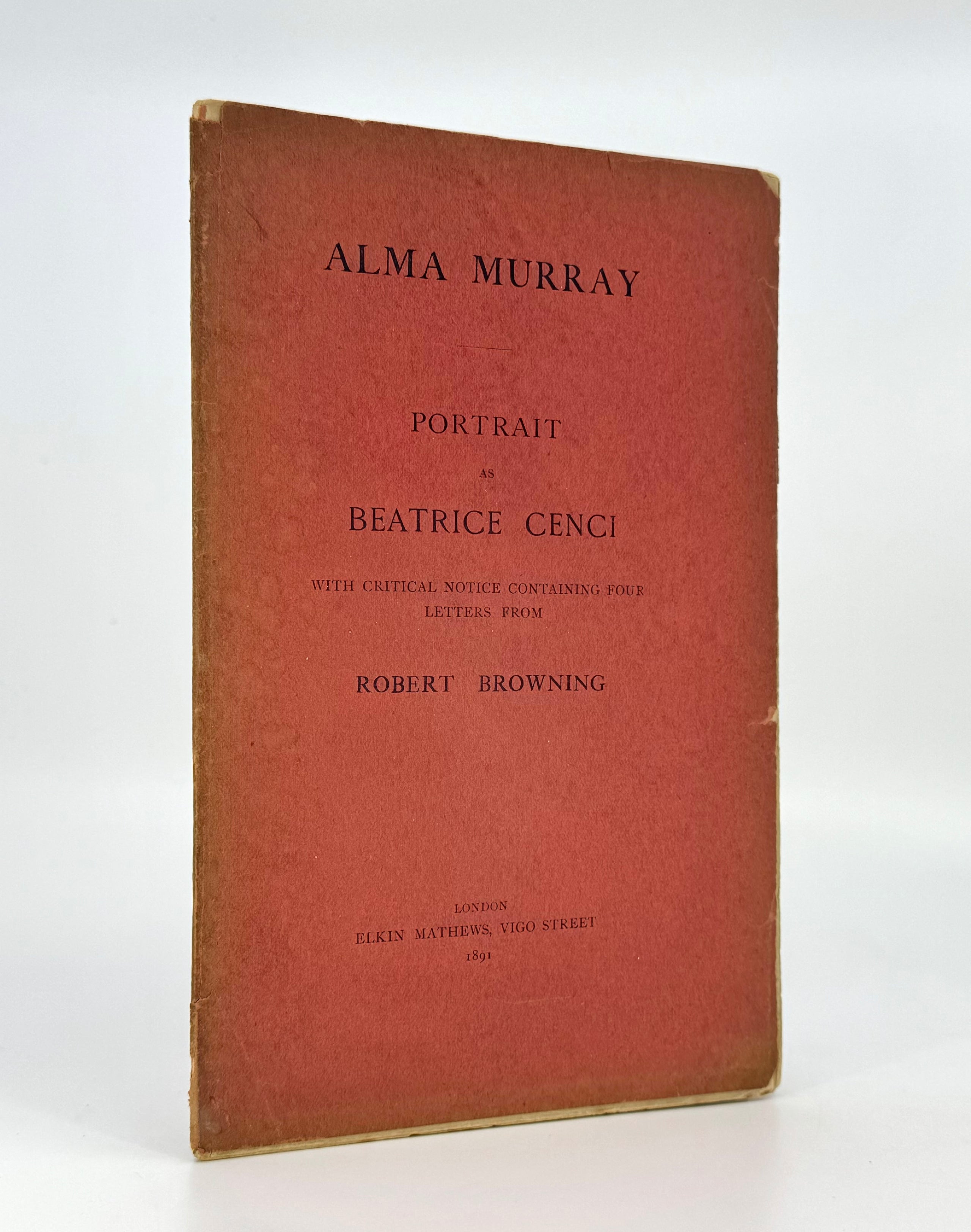 Alma Murray: Portrait as Beatrice Cenci.