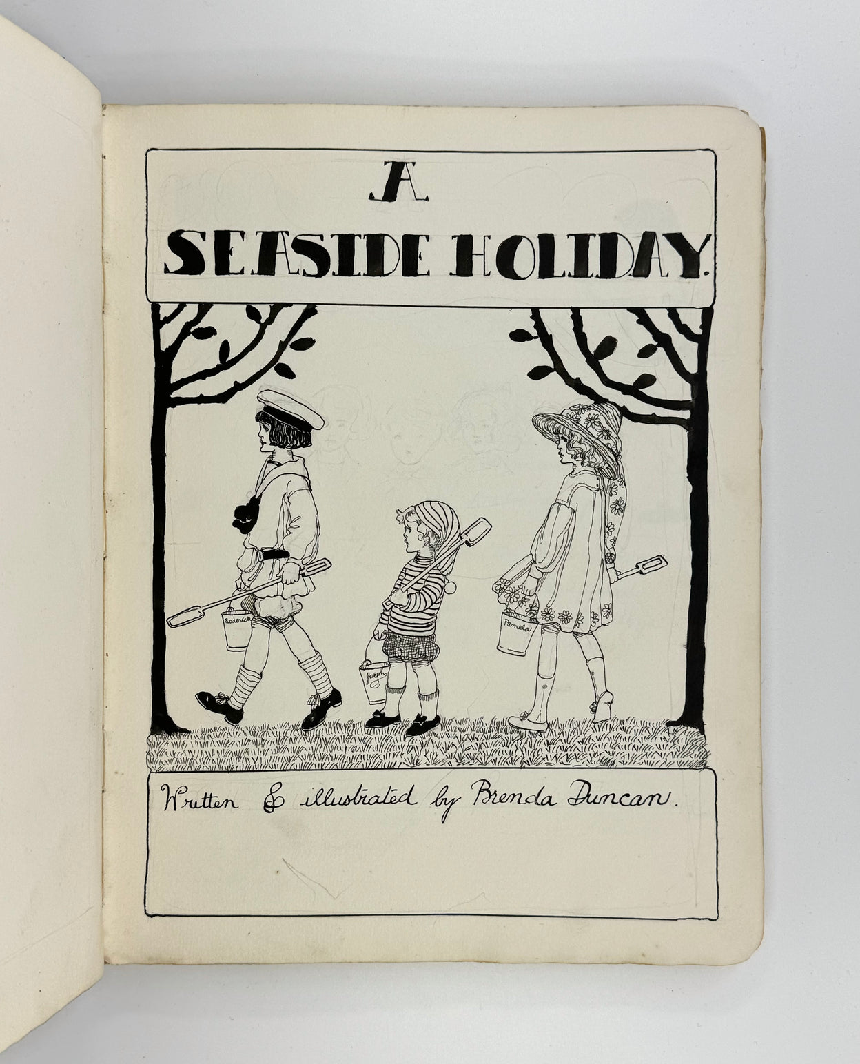 A Seaside Holiday. Written and Illustrated by Brenda Duncan.