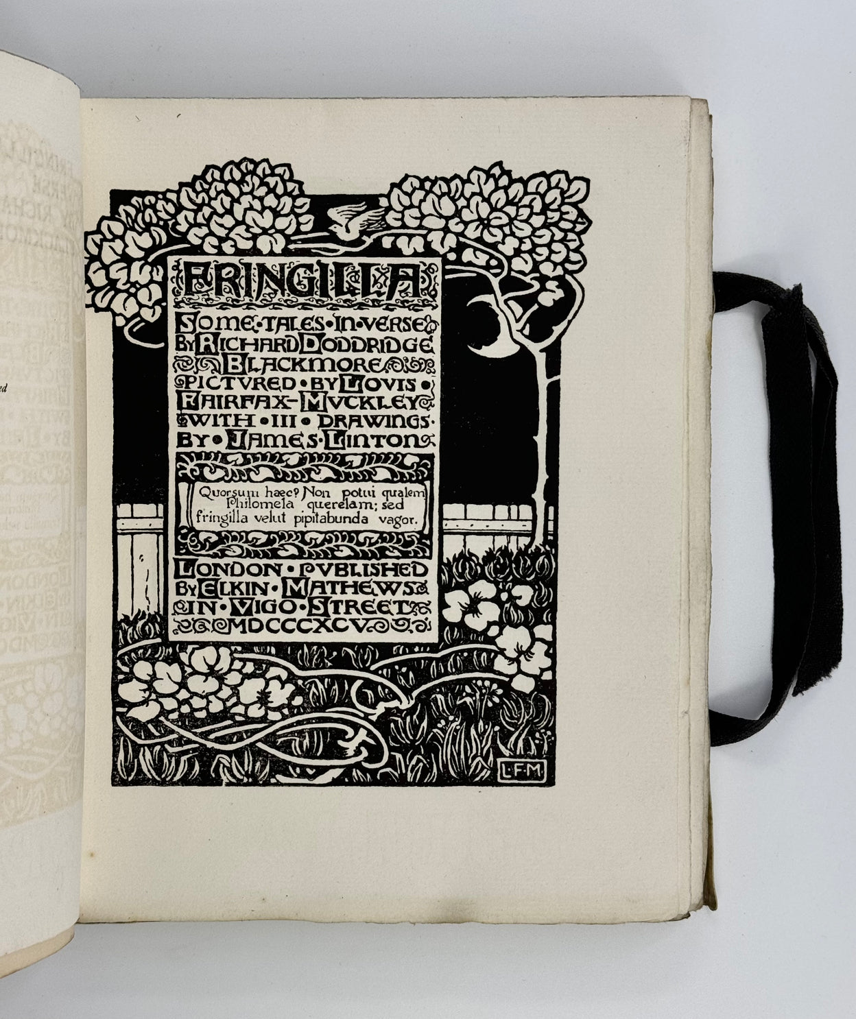 Fringilla: Some Tales in Verse