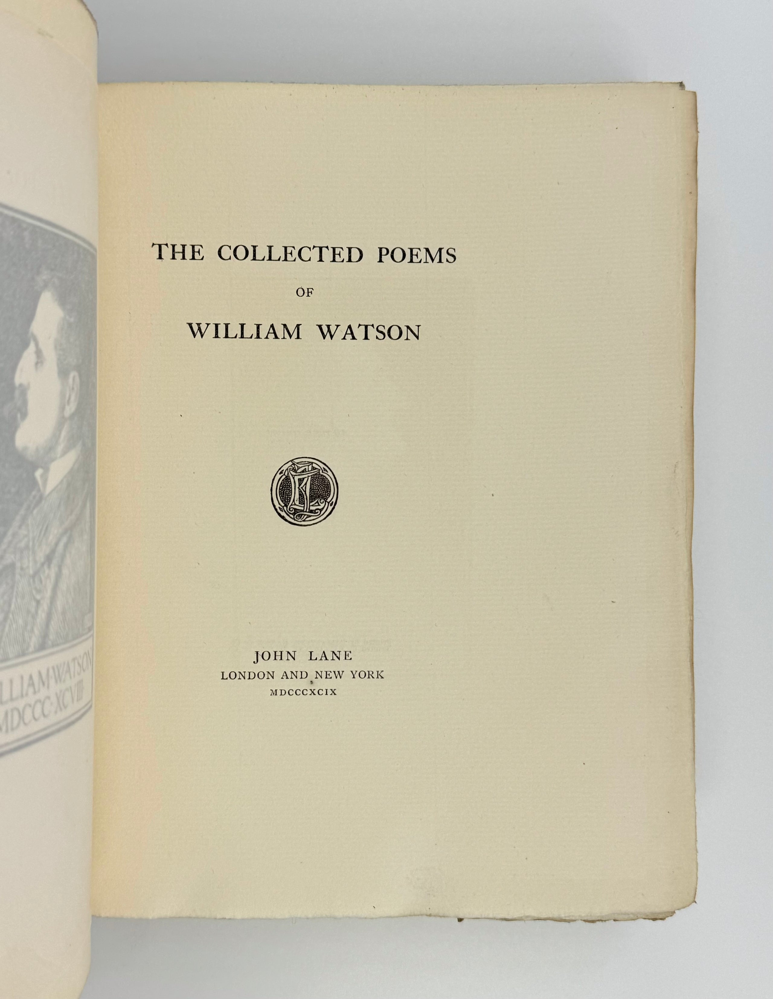 The Collected Poems of William Watson.