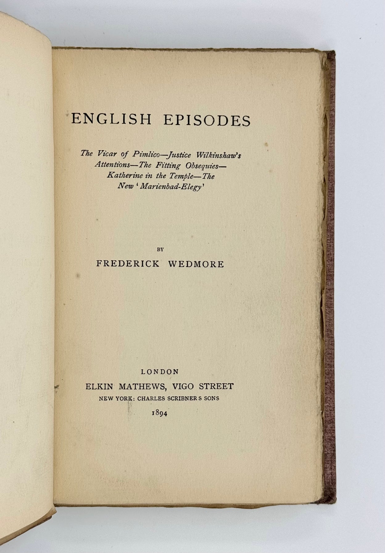 English Episodes.