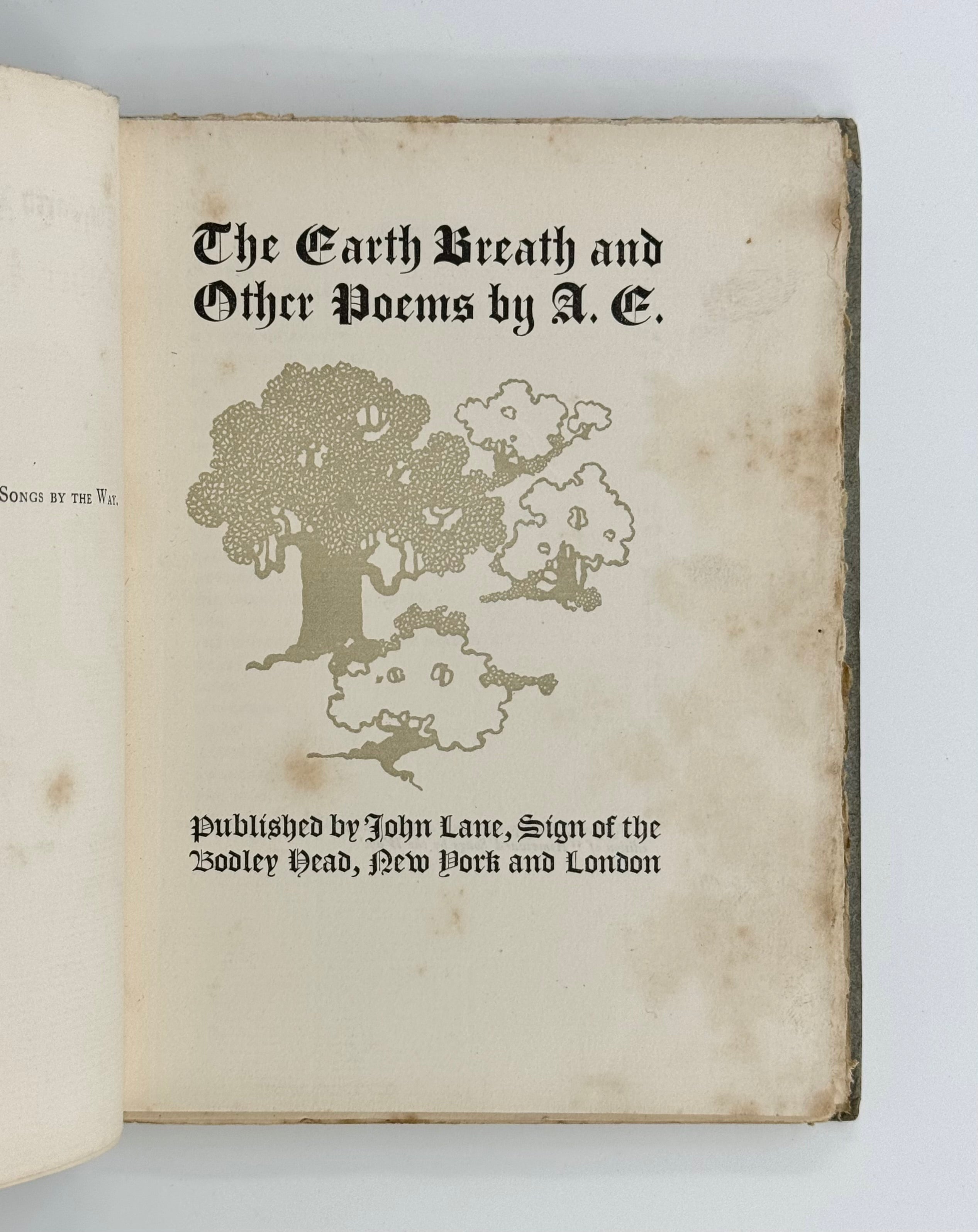 The Earth Breath and Other Poems.