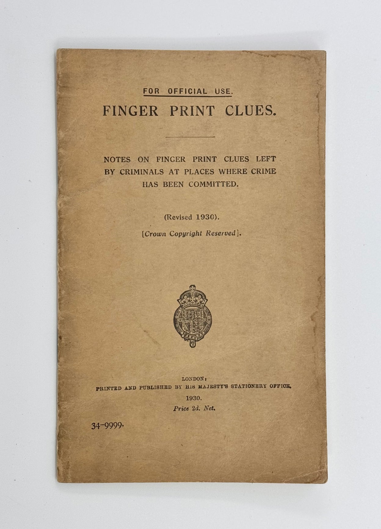 Finger Print Clues.